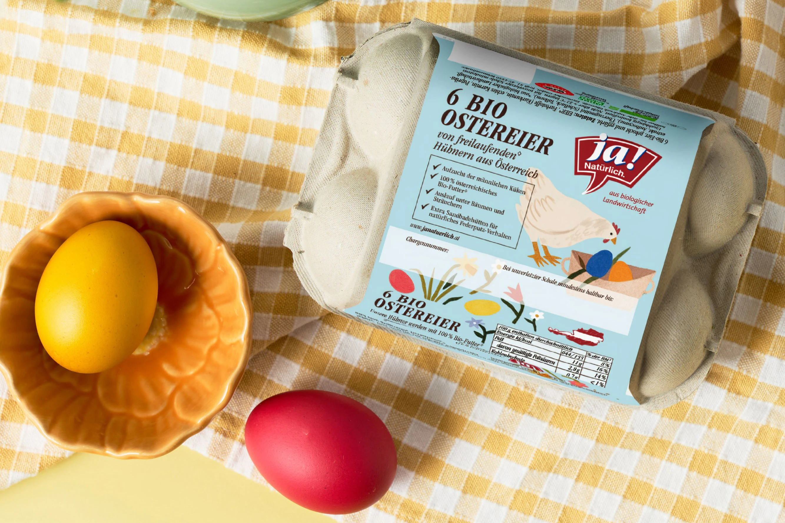 Rund um die Osterzeit steht die Nachfrage nach Eiern deutlich - teilweise um bis zu 50 Prozent.