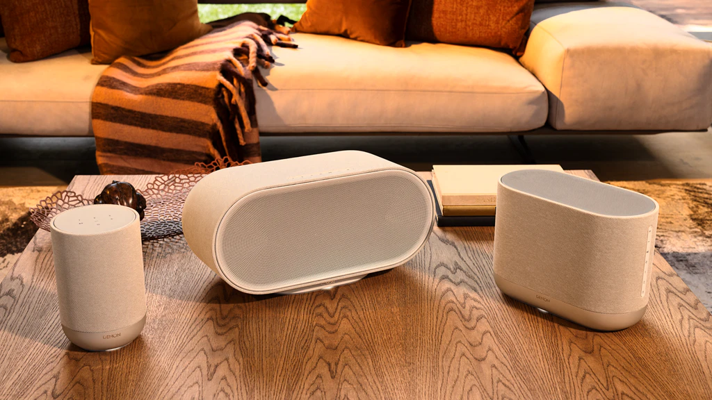 Sound für das Zuhause: die neuen Wireless-Lautsprecher Denon Home 200, 400 & 600.