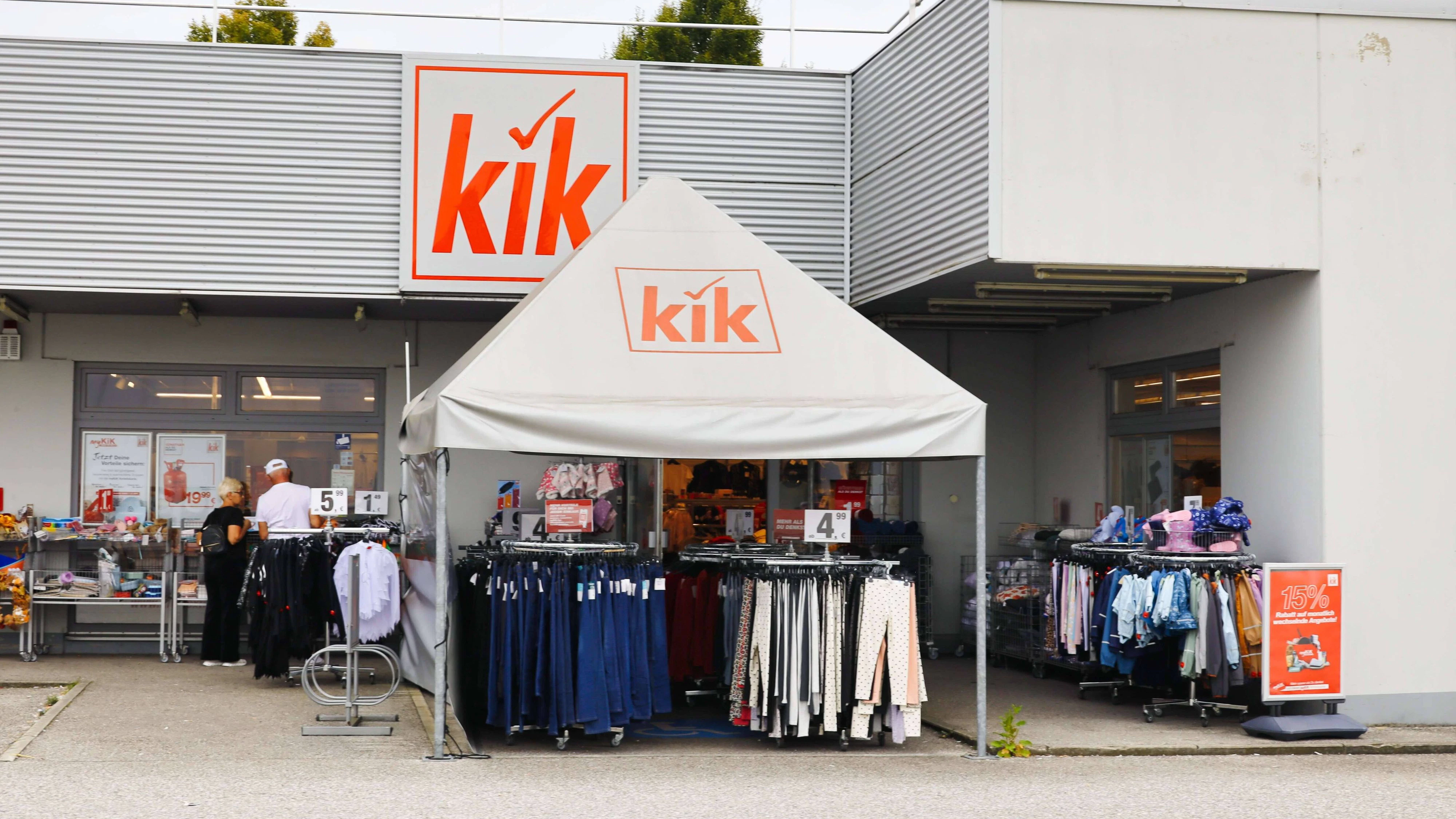 KiK schließt mehrere Filialen
