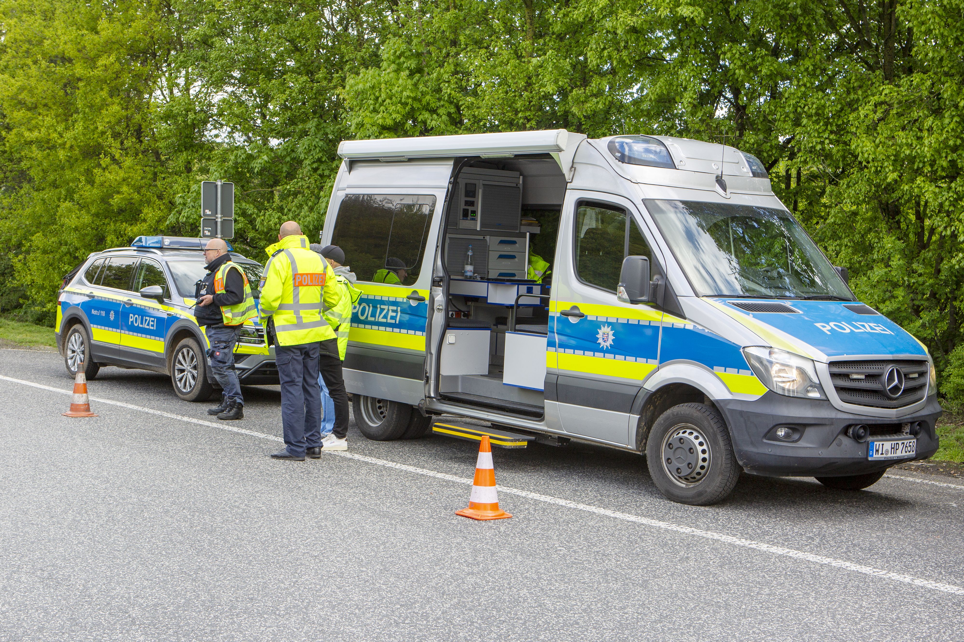 Der Vorfall ereignete sich an einer Raststätte in der Nähe von Koblenz. 