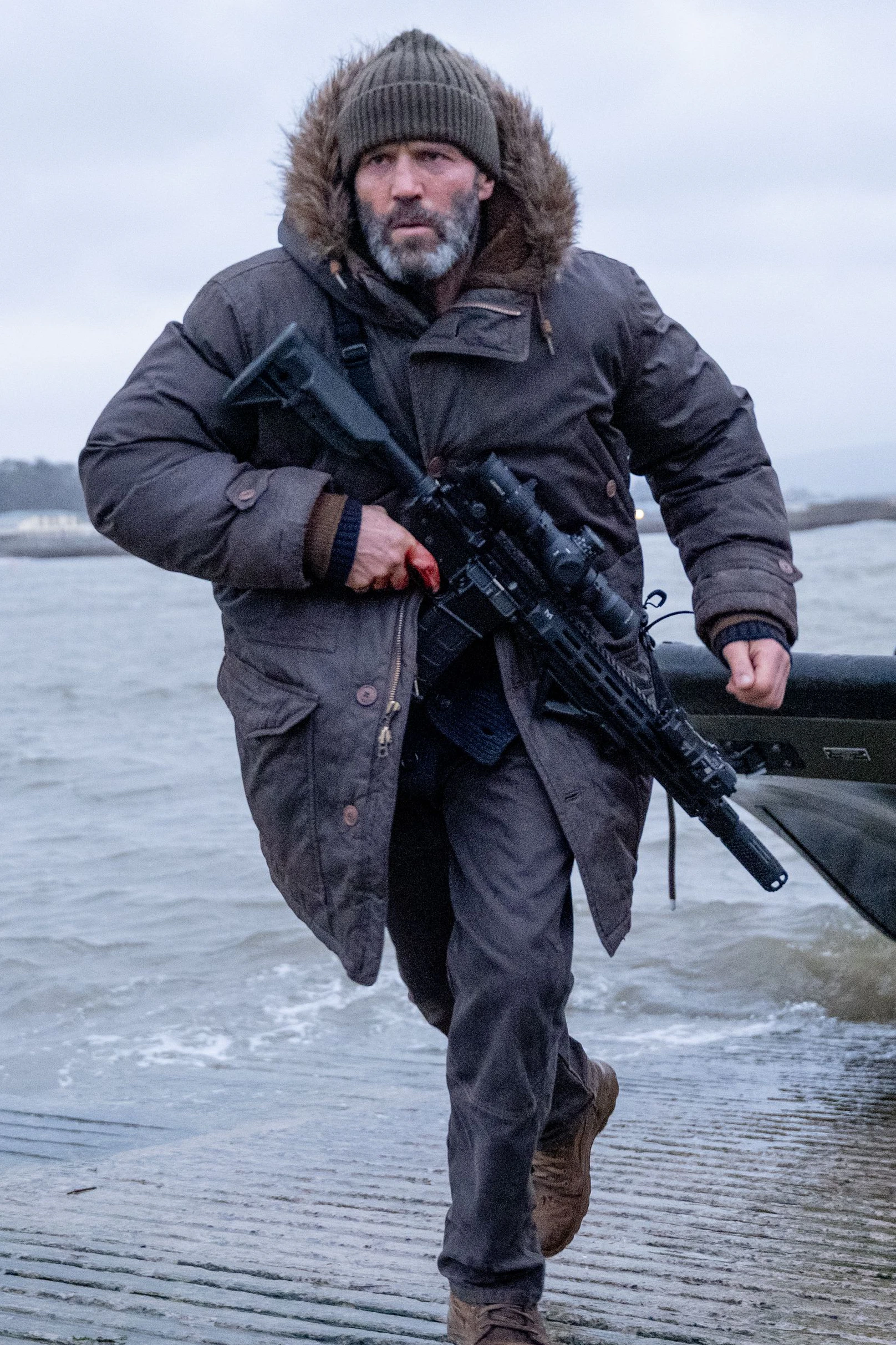 Ein-Mann-Kampfmaschine Jason Statham als Ex-Elitesoldat in "Shelter"