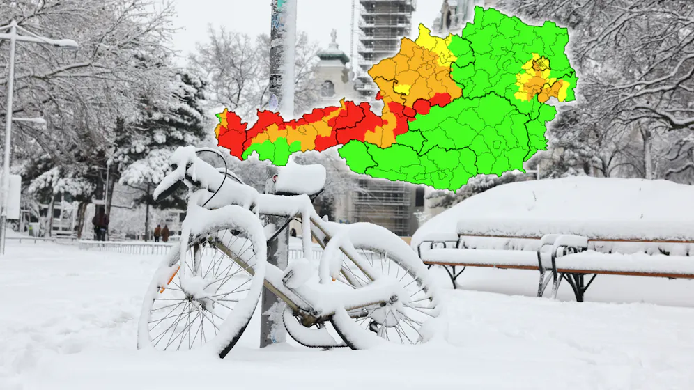 Heute.at - Warnstufe Rot – in 5 Bundesländern droht Schnee-Chaos