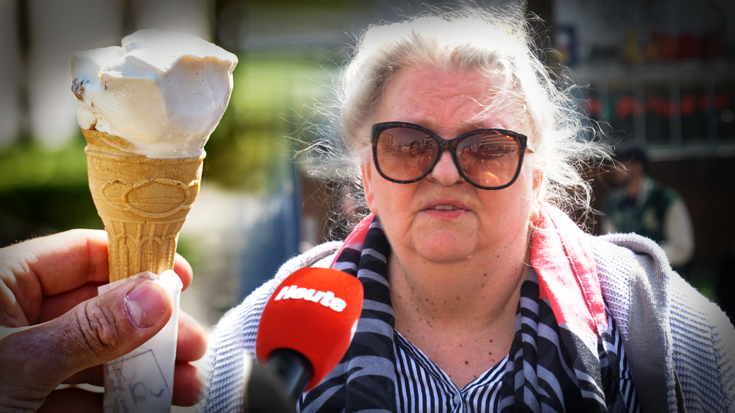 Manchmal wird Christina zu einer Kugel Eis eingeladen – allein könnte sie sich das kaum leisten.