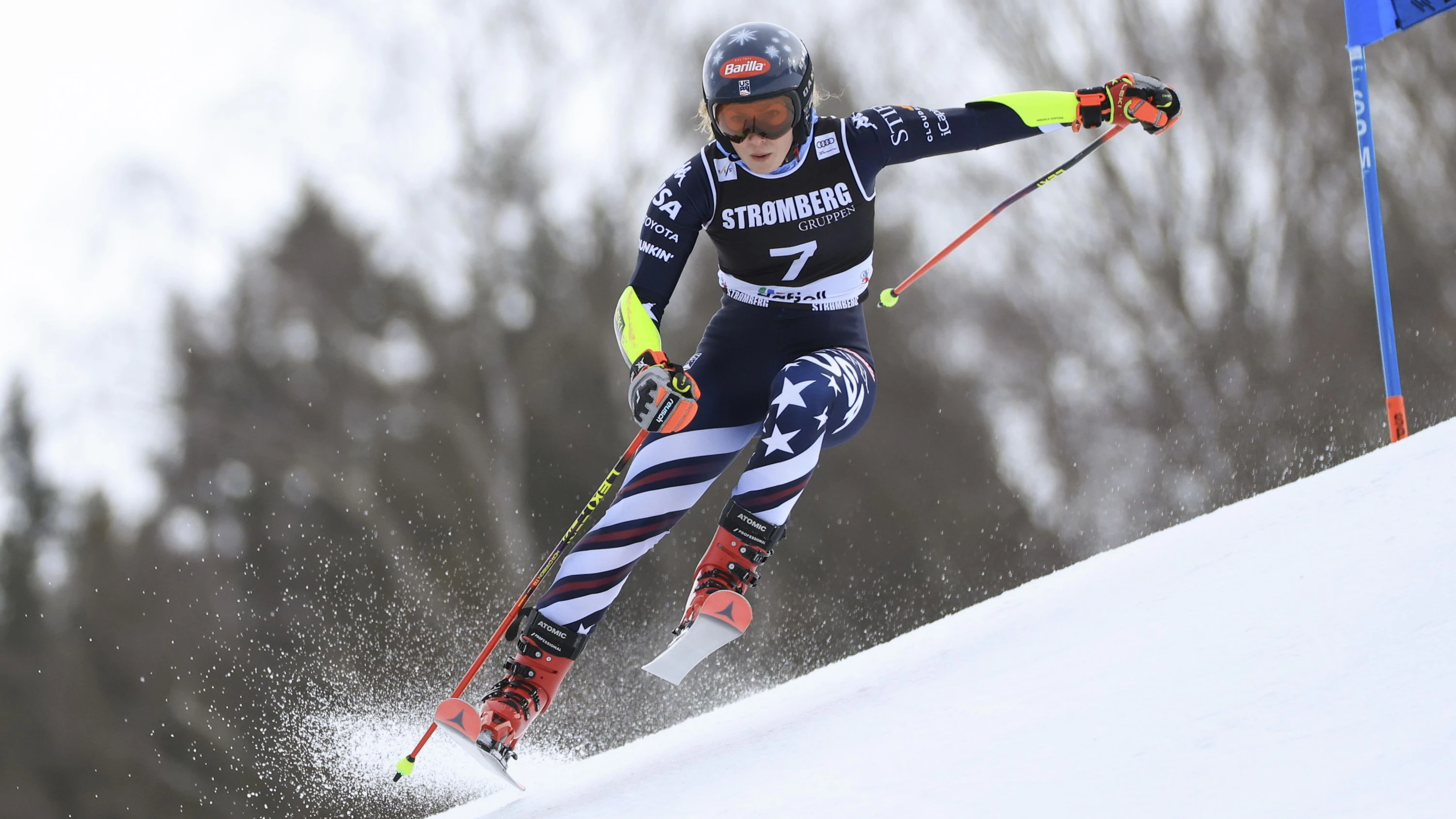 HAFJELL,NORWAY,25.MAR.26 - ALPINE SKIING - FIS World Cup Final, giant slalom, ladies. Image shows Mikaela Shiffrin (USA). Photo: GEPA pictures/ Wolfgang Grebien