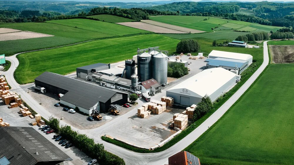 Das Pelletswerk in Rastenfeld.