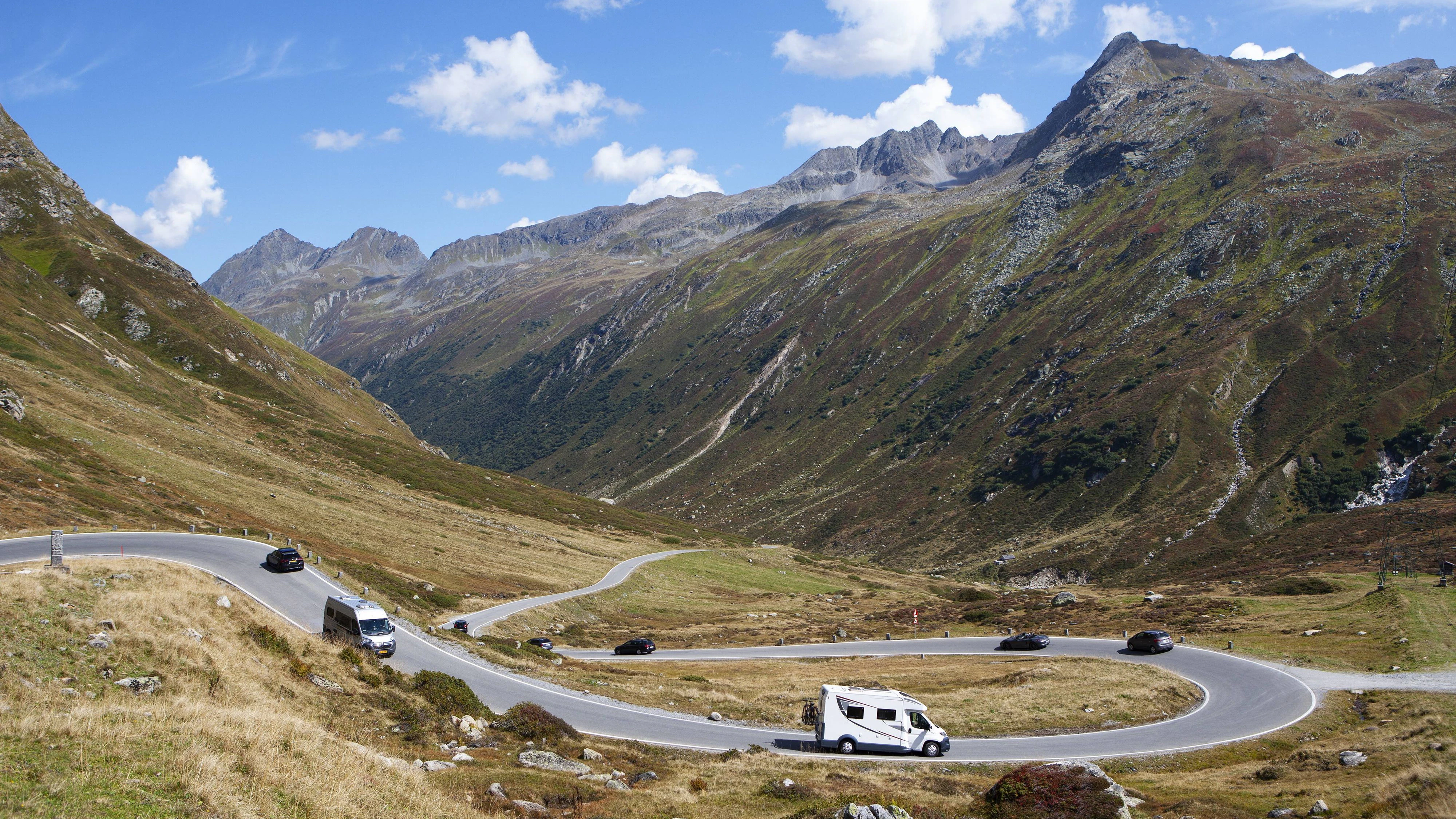 Austria, Tyrol, Paznaun Valley, Galtuer, Silvretta High Alpine Road PUBLICATIONxINxGERxSUIxAUTxHUNxONLY WWF04935  
