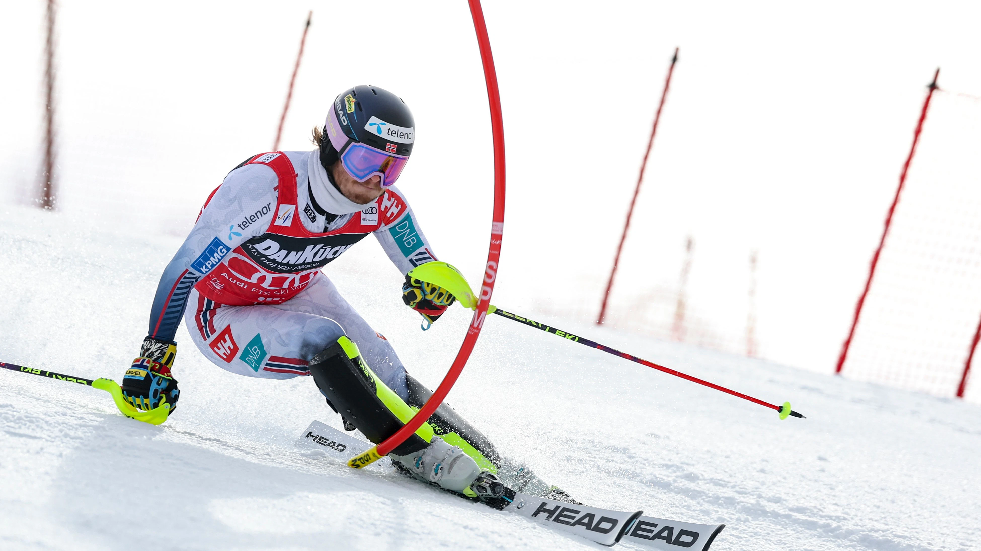HAFJELL,NORWAY,25.MAR.26 - ALPINE SKIING - FIS World Cup Final, slalom, men. Image shows Atle Lie McGrath (NOR). Photo: GEPA pictures/ Matic Klansek