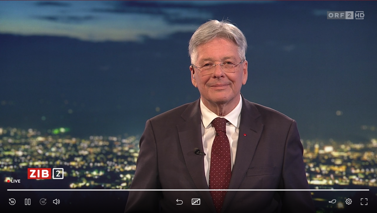 SPÖ-Grande Peter Kaiser in der ORF-