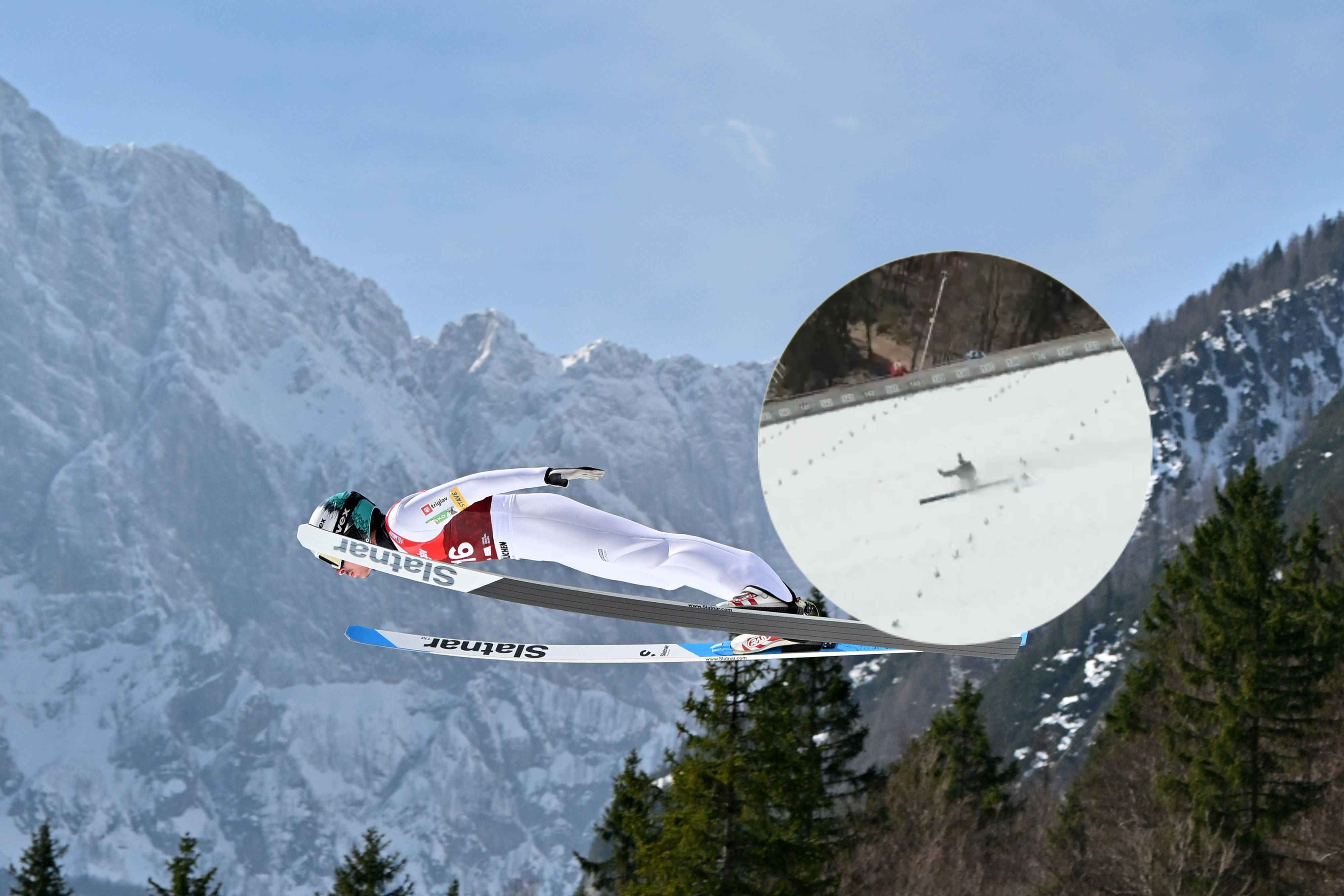 Heute.at - Schwerer Sturz überschattet Auftakt beim Skifliegen