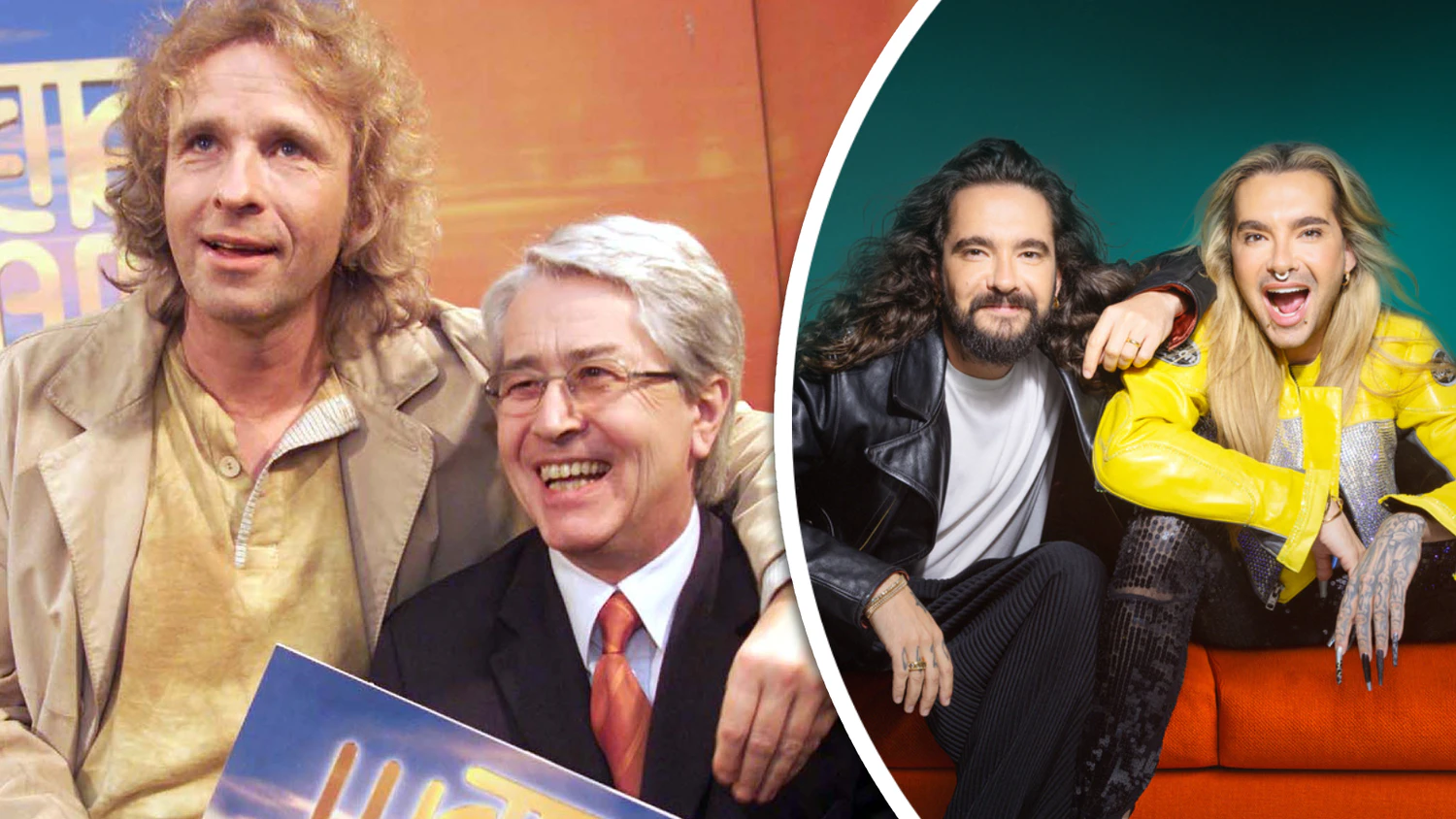 Gottschalk und Elstner waren die "Wetten, dass..?!"-Moderatoren vor den Kaulitz-Zwillingen.