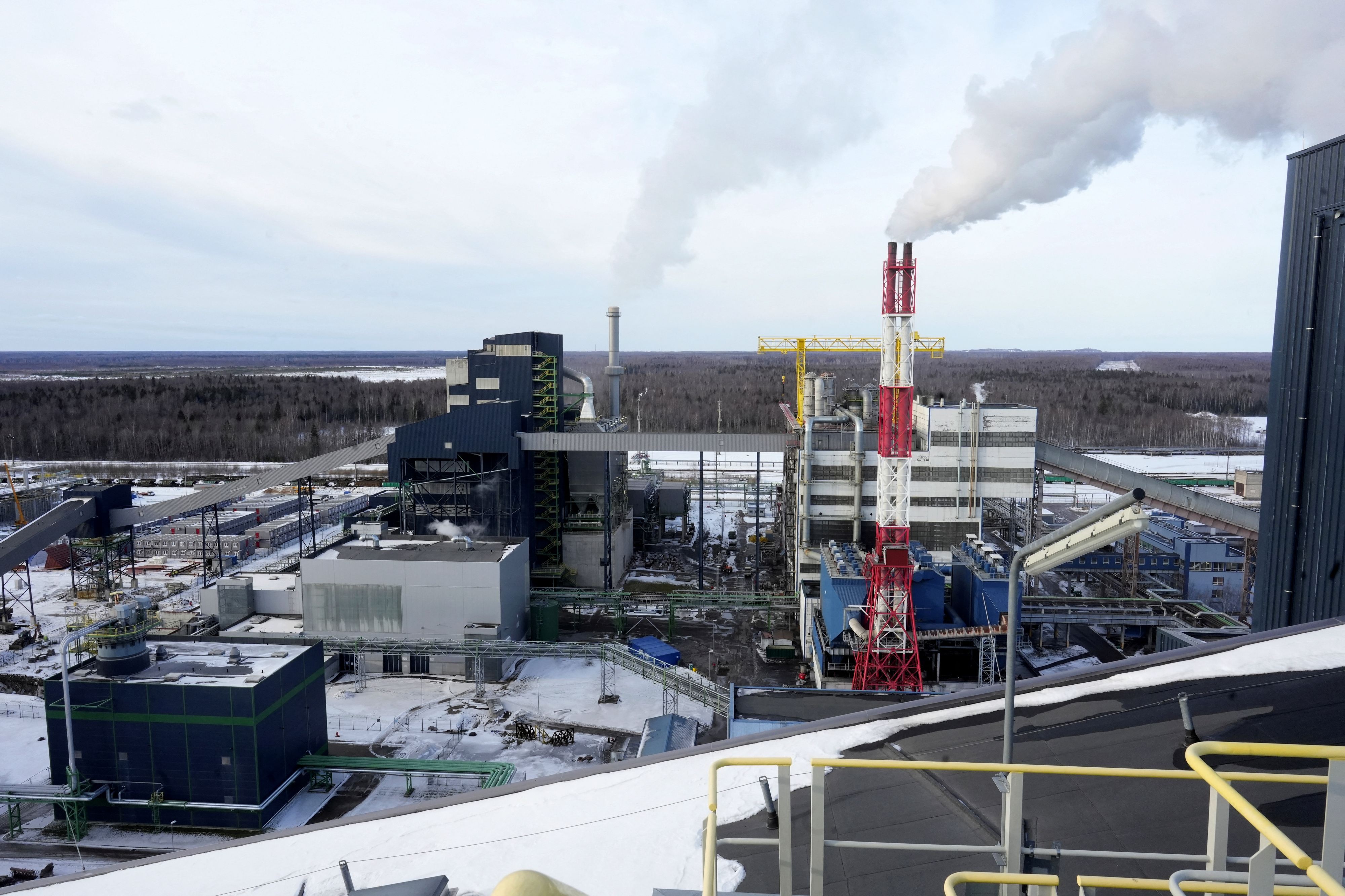 Das Kraftwerk Auvere wurde von einer Drohne getroffen. (Symbolbild)