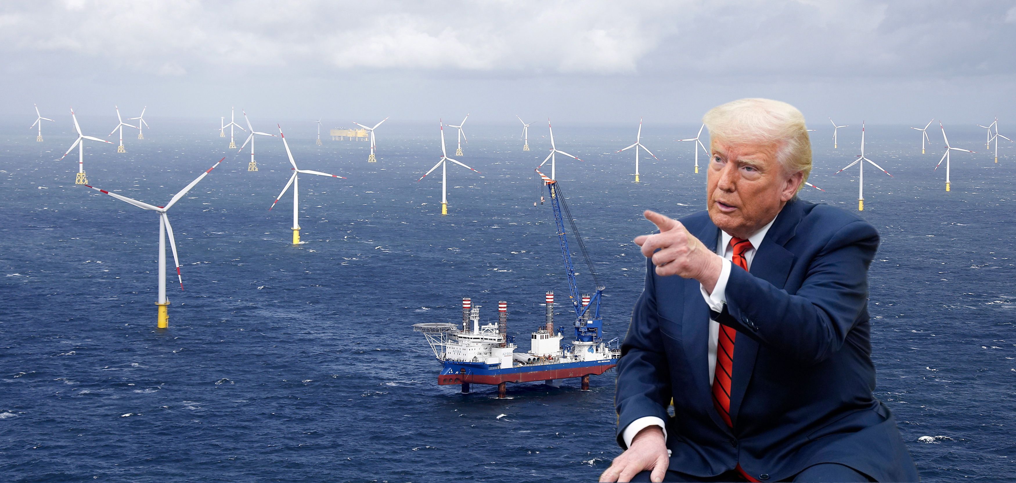 US-Präsident Donald Trump hegt eine persönliche Abneigung gegen Windenergie.