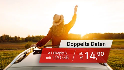 Doppeltes Datenvolumen zu Ostern mit A1 SIMply.