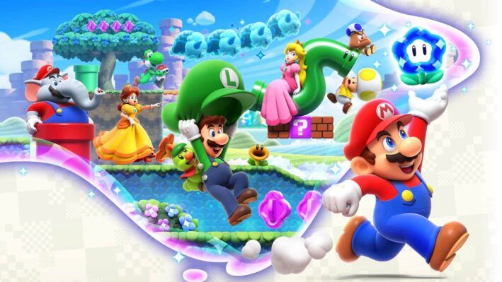Ein Mario, der verbindet: "Super Mario Bros. Wonder – Nintendo Switch 2 Edition + Gemeinsam im Bellabel-Park".