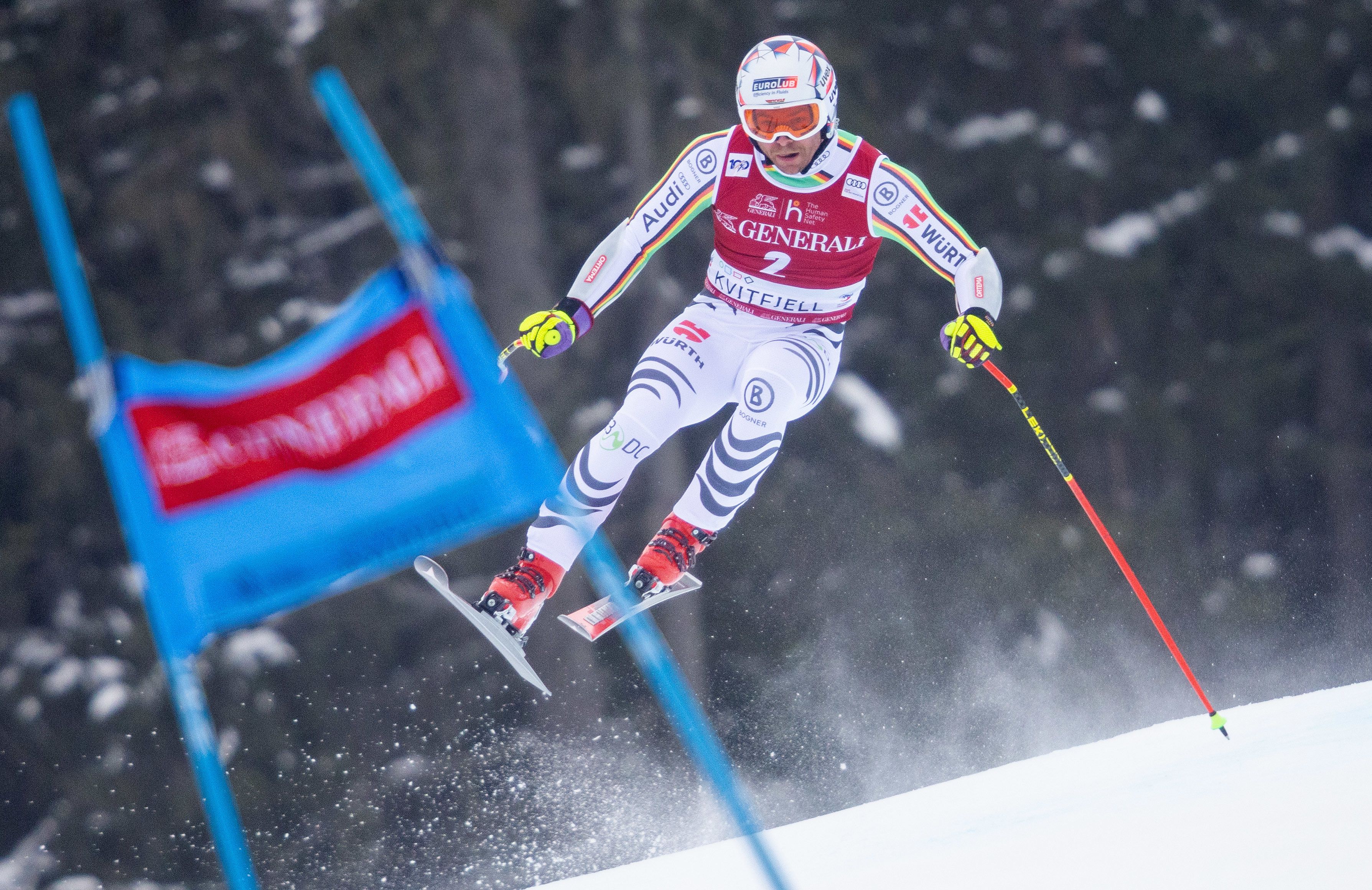 Andreas Sander war Abfahrts-Vizeweltmeister.