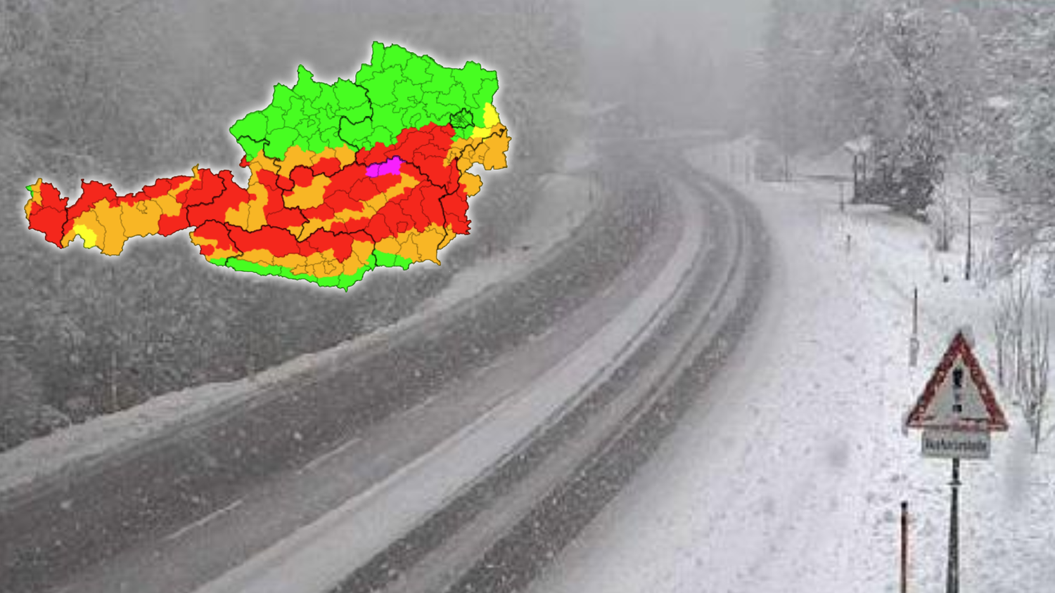 Heute.at - Halber Meter Schnee – hier ist Österreich schon weiß