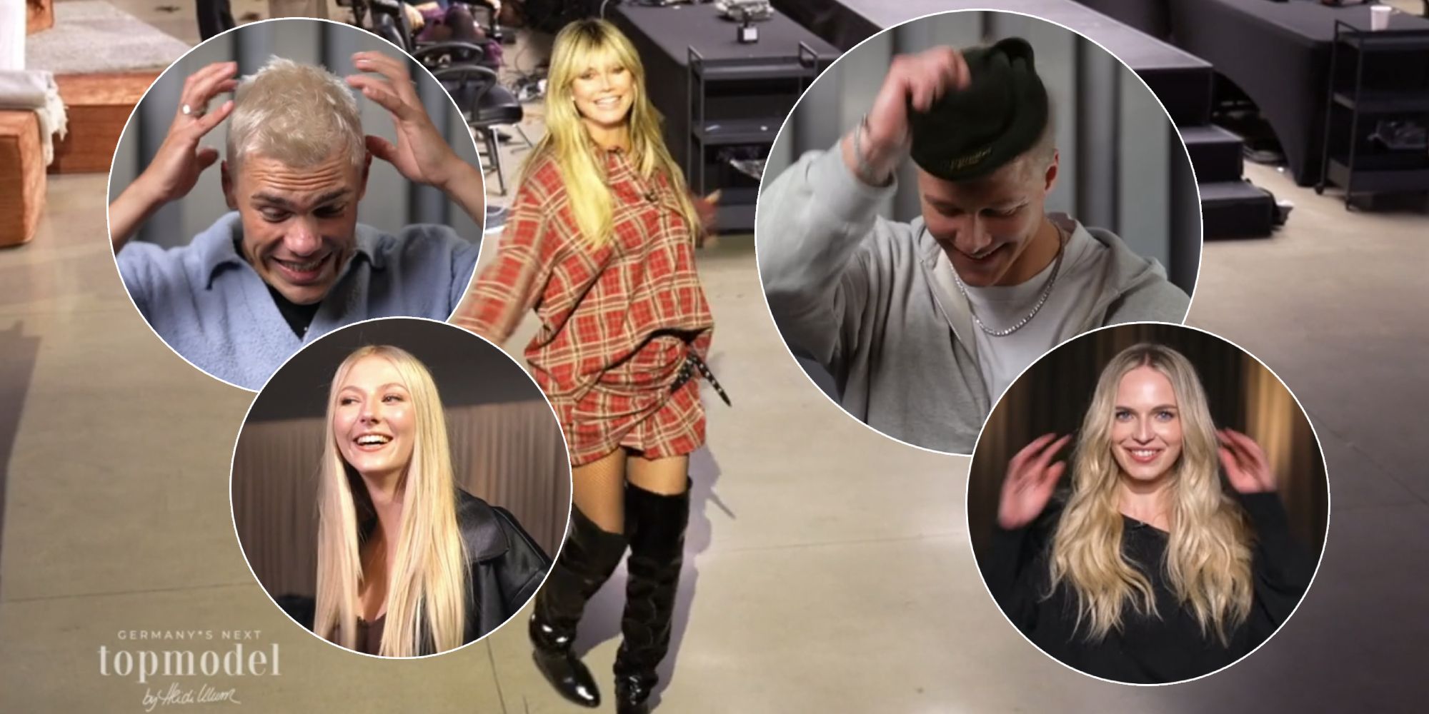 Heidi freut sich immer sehr auf das Umstyling. So wirklich anders sehen ihre Kandidaten aber jetzt nicht aus.