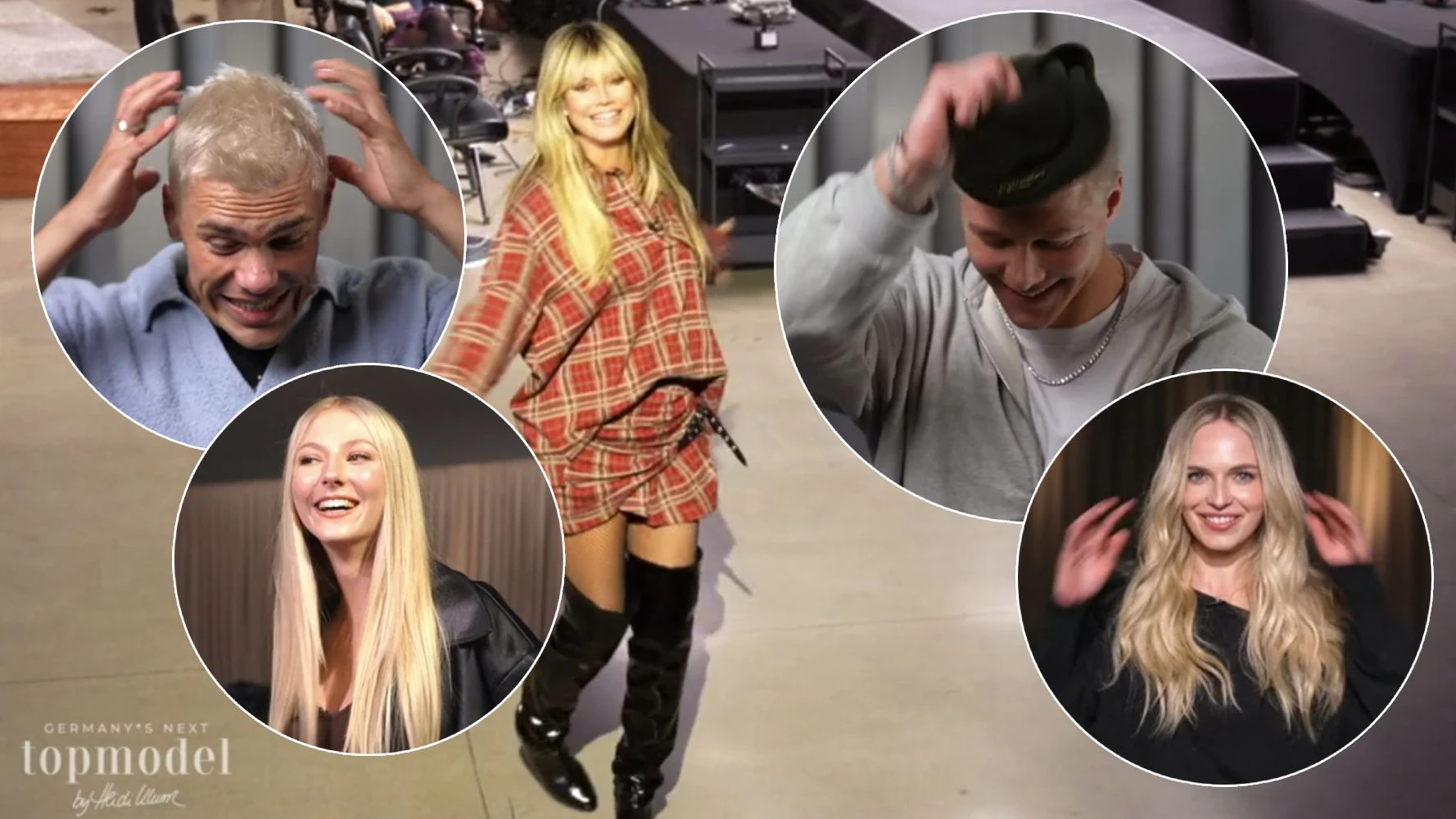 Heidi freut sich immer sehr auf das Umstyling.