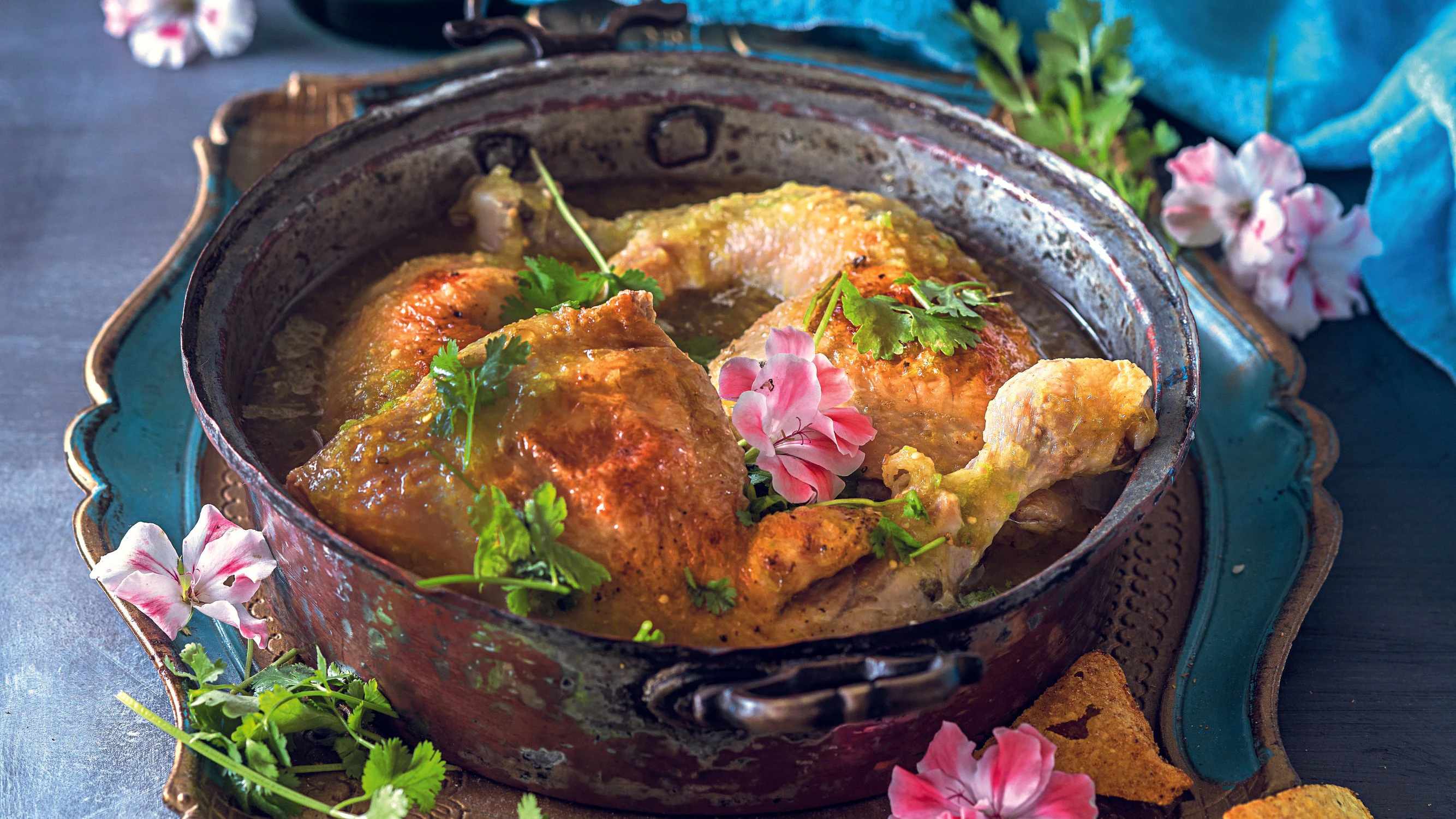 Heute.at - Ay Caramba! Dieses Huhn schmeckt super in Grün