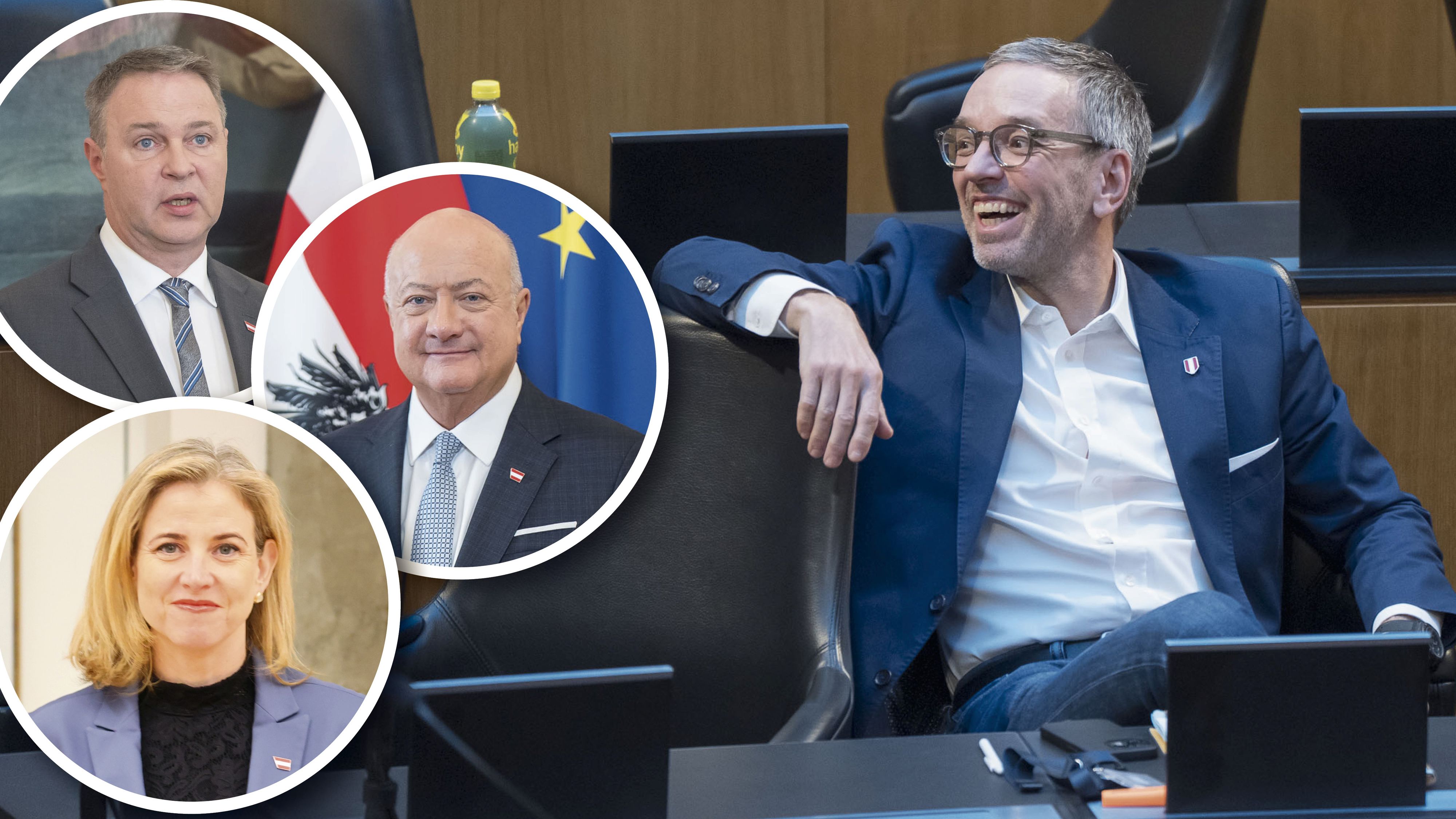 Herbert Kickl hängt die Regierung in der aktuellen Sonntagsfrage ab.