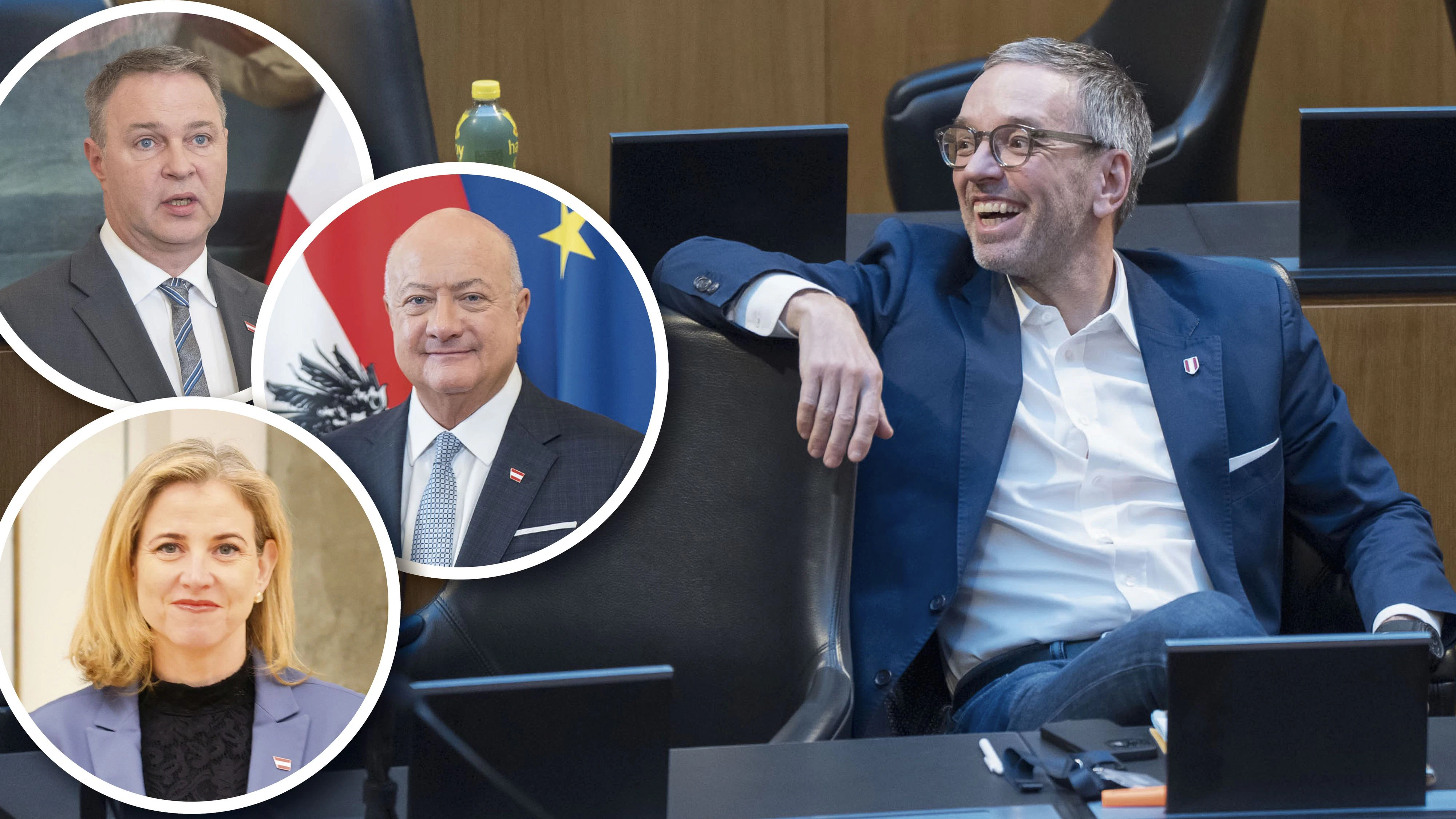 Herbert Kickl hängt die Regierung in der aktuellen Sonntagsfrage ab.