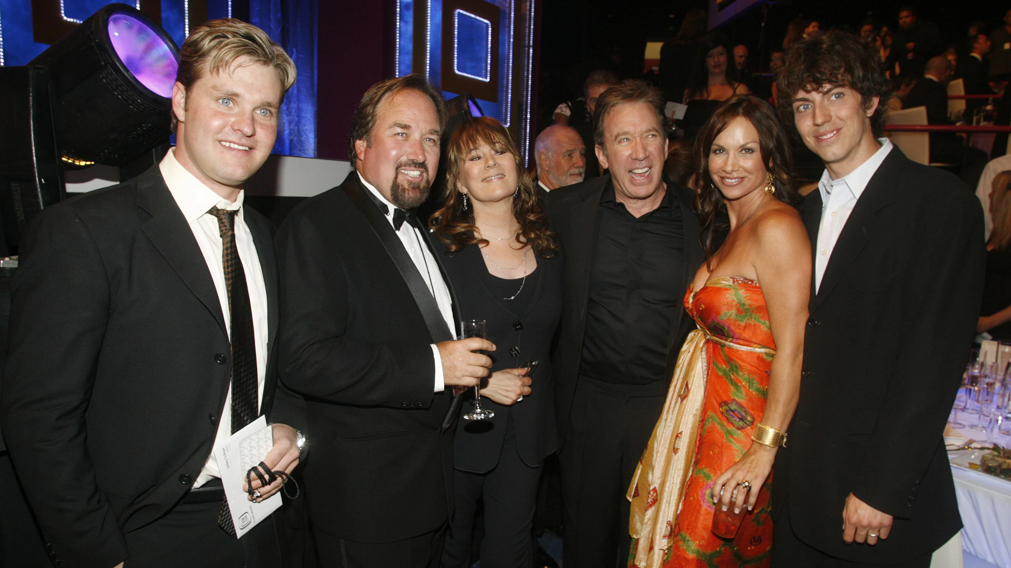 Die Schauspieler der TV-Serie "Hör mal, wer da hämmert" bei den TV Land Awards 2009: Zachary Ty Bryan, Richard Karn, Patricia Richardson, Tim Allen, Debbe Dunning und Taran Noah Smith (v.l.n.r.)