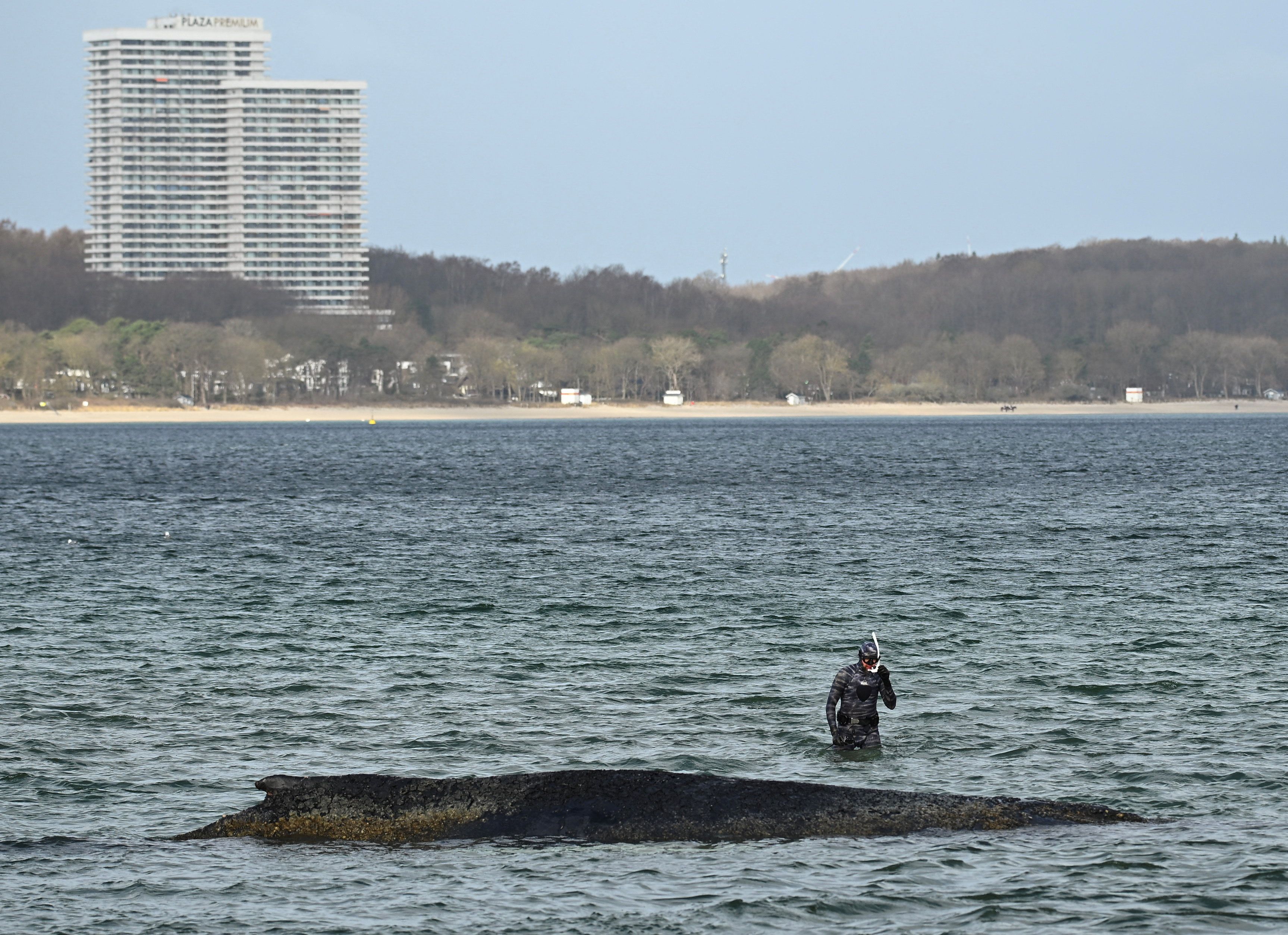 Eine neue Rettungsaktion läuft. 