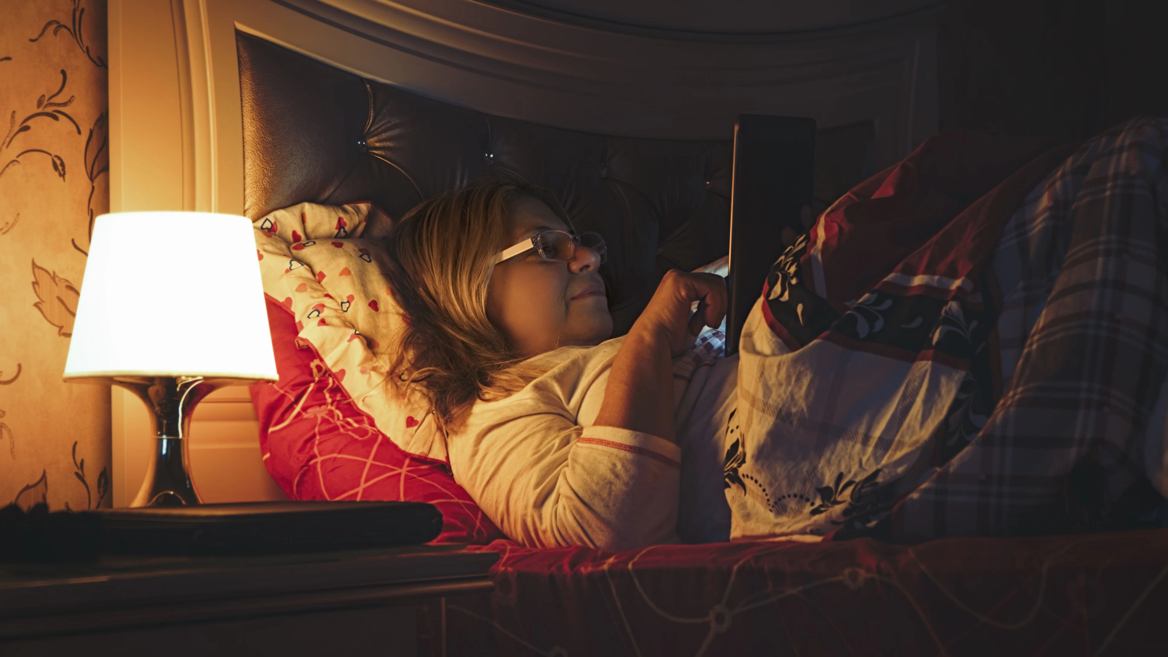 Lesen bei Schlummerlicht