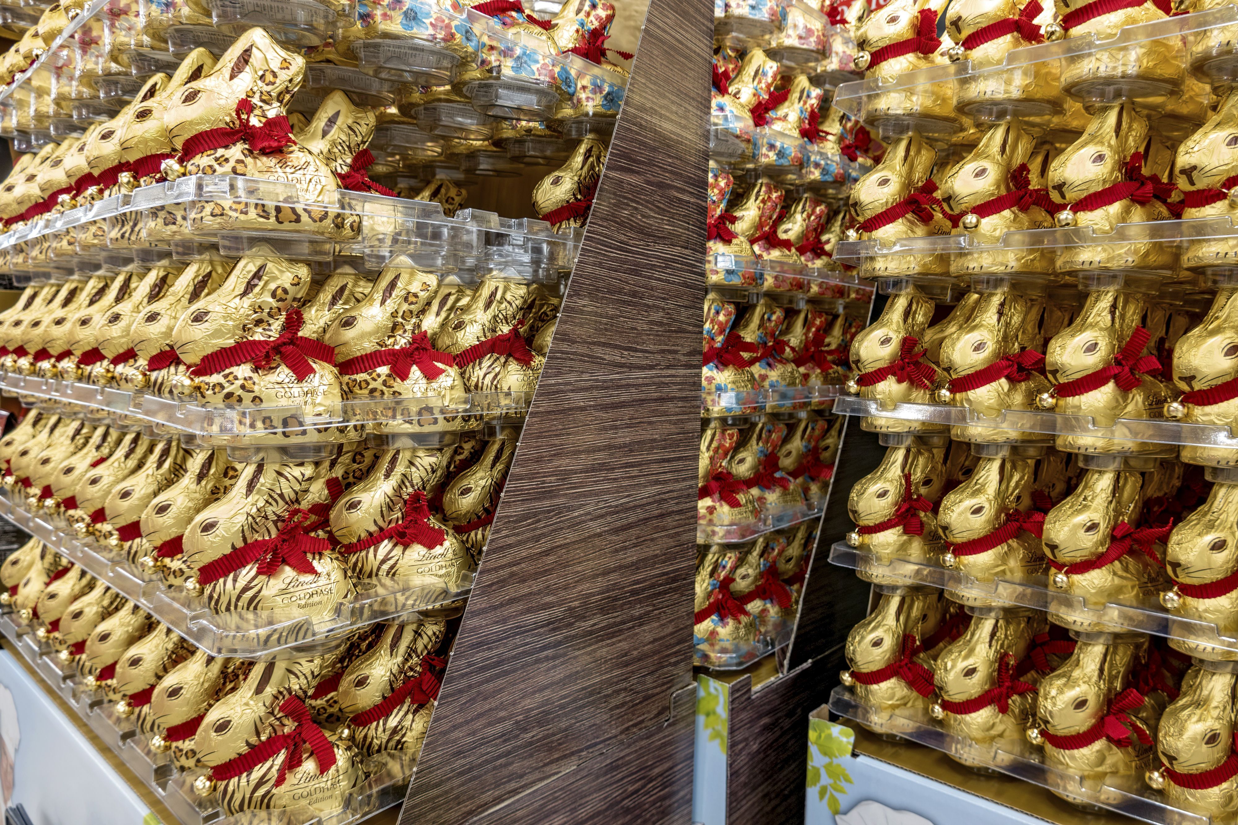 Ein Supermarkt hat die Lindt-Hasen aus dem Sortiment genommen – sie seien einfach zu teuer.
