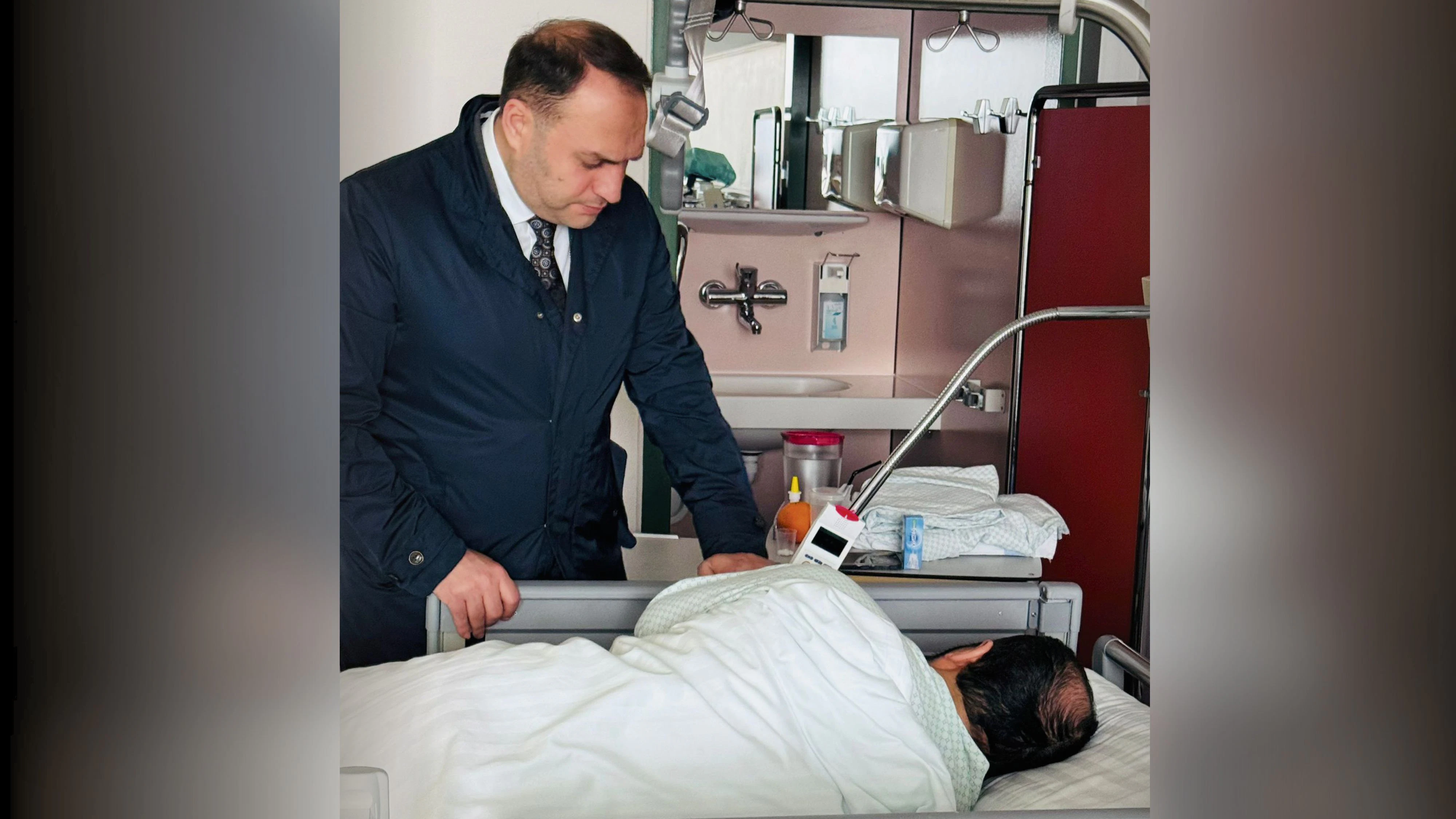 Taxi-Obmann Resul Ekrem Gönültaş besuchte Müslüm A. (51) im Spital