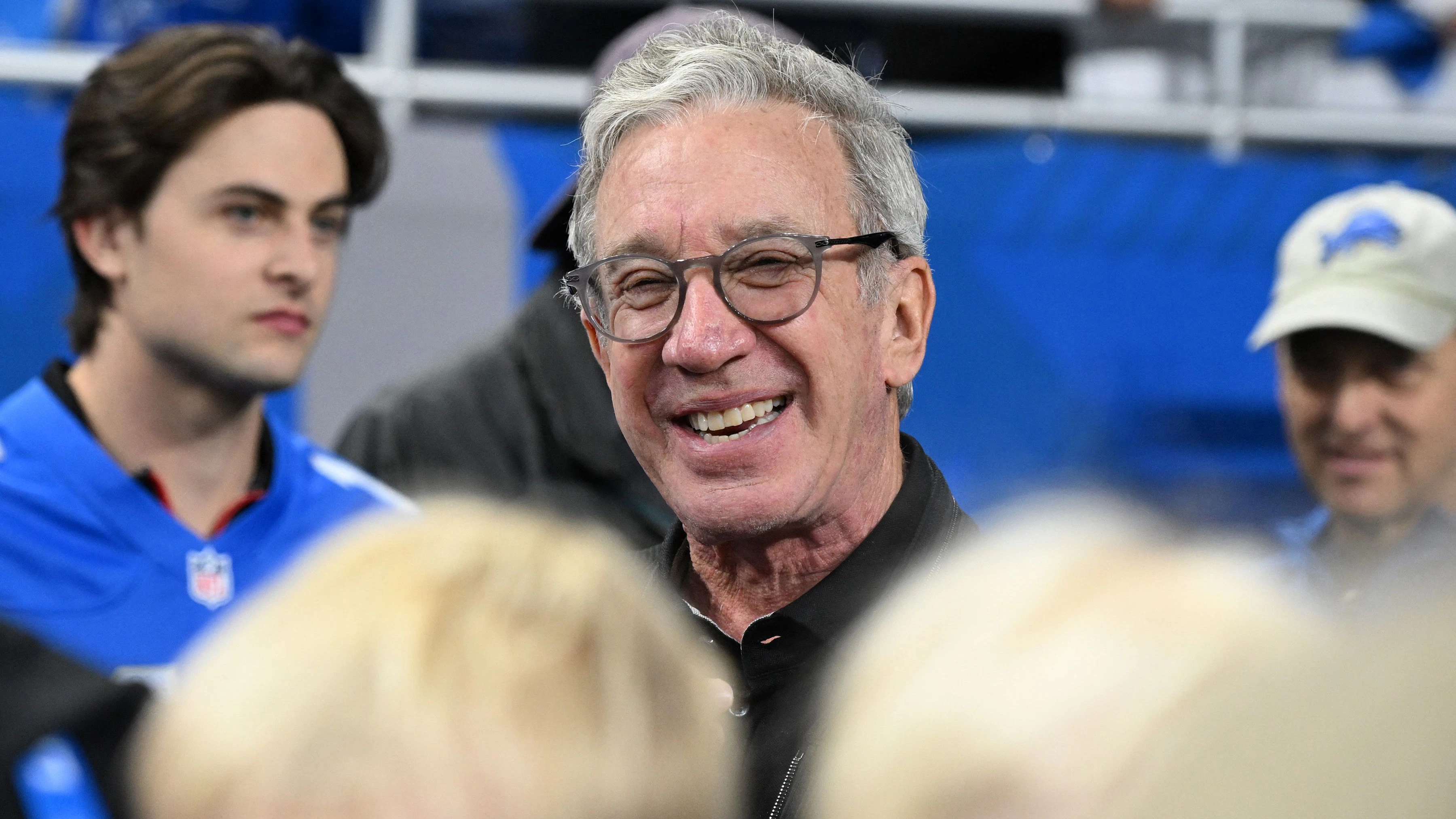<strong>Tim Allen</strong> bei einem Baseballspiel der Detroit Lions, November 2024.