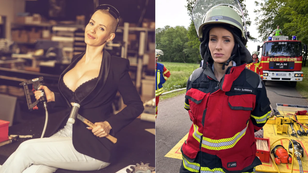 Heute.at - OnlyFans-Millionärin rettet Leben bei der Feuerwehr