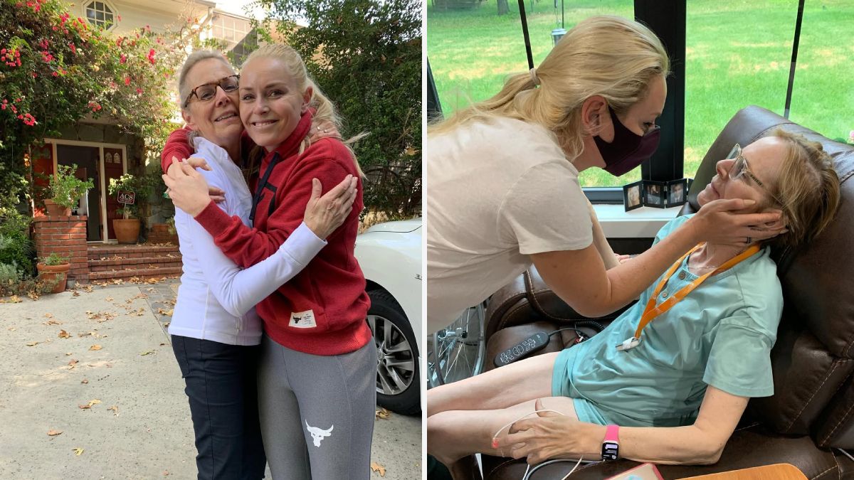 Lindsey Vonn denkt an ihre verstorbene Mutter.