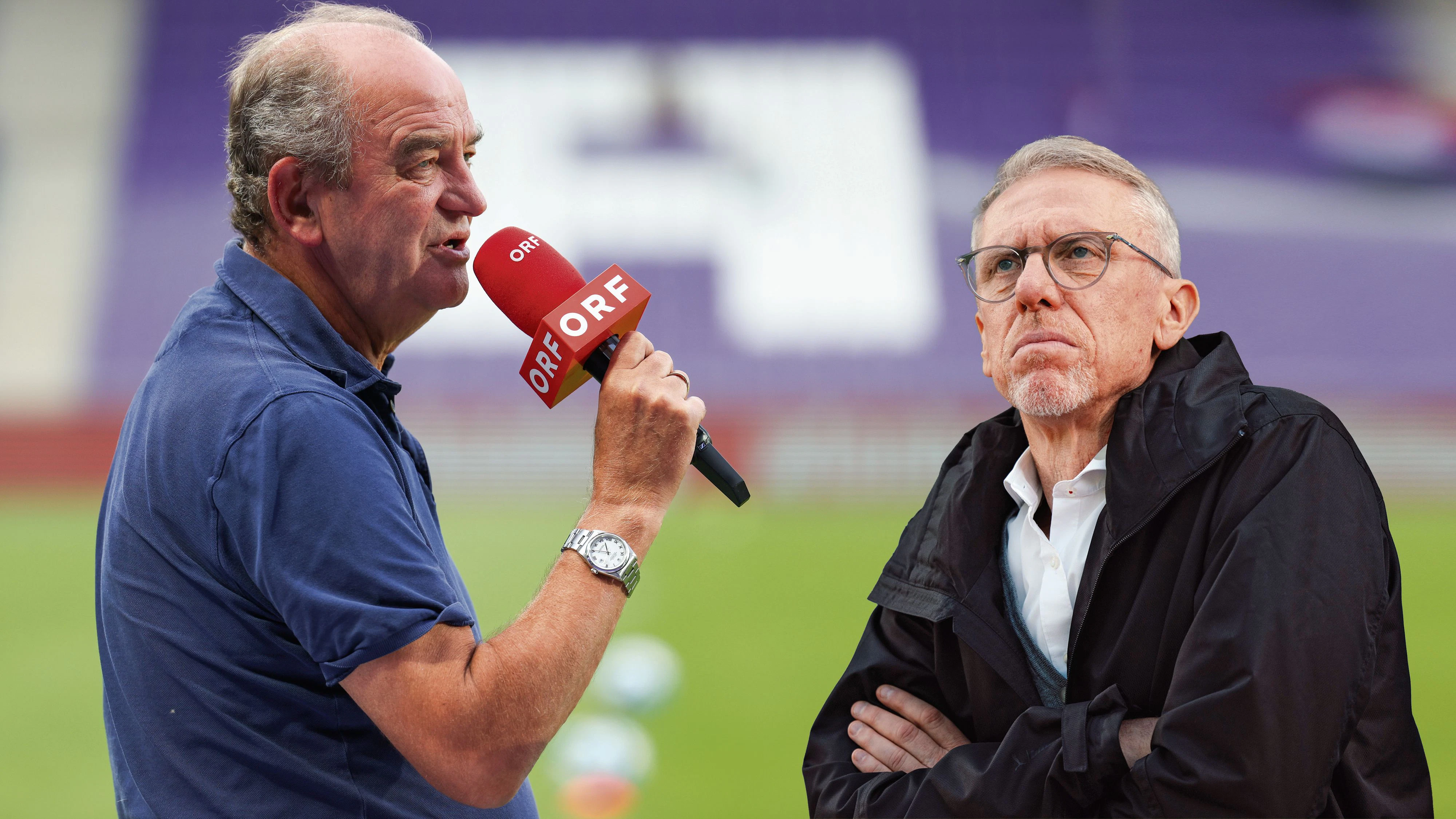 Herbert Prohaska und Peter Stöger