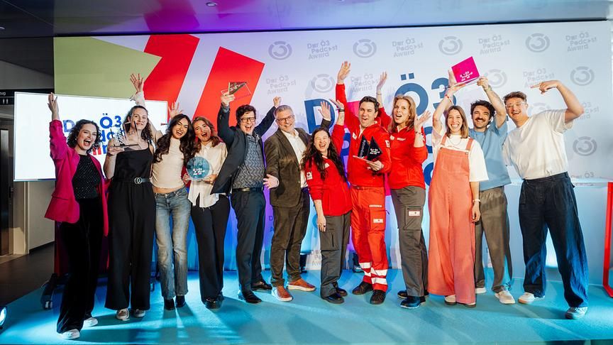 Am dritten Platz der Ö3-Podcast-Awards landen zwei Salzburgerinnen, die sich in 