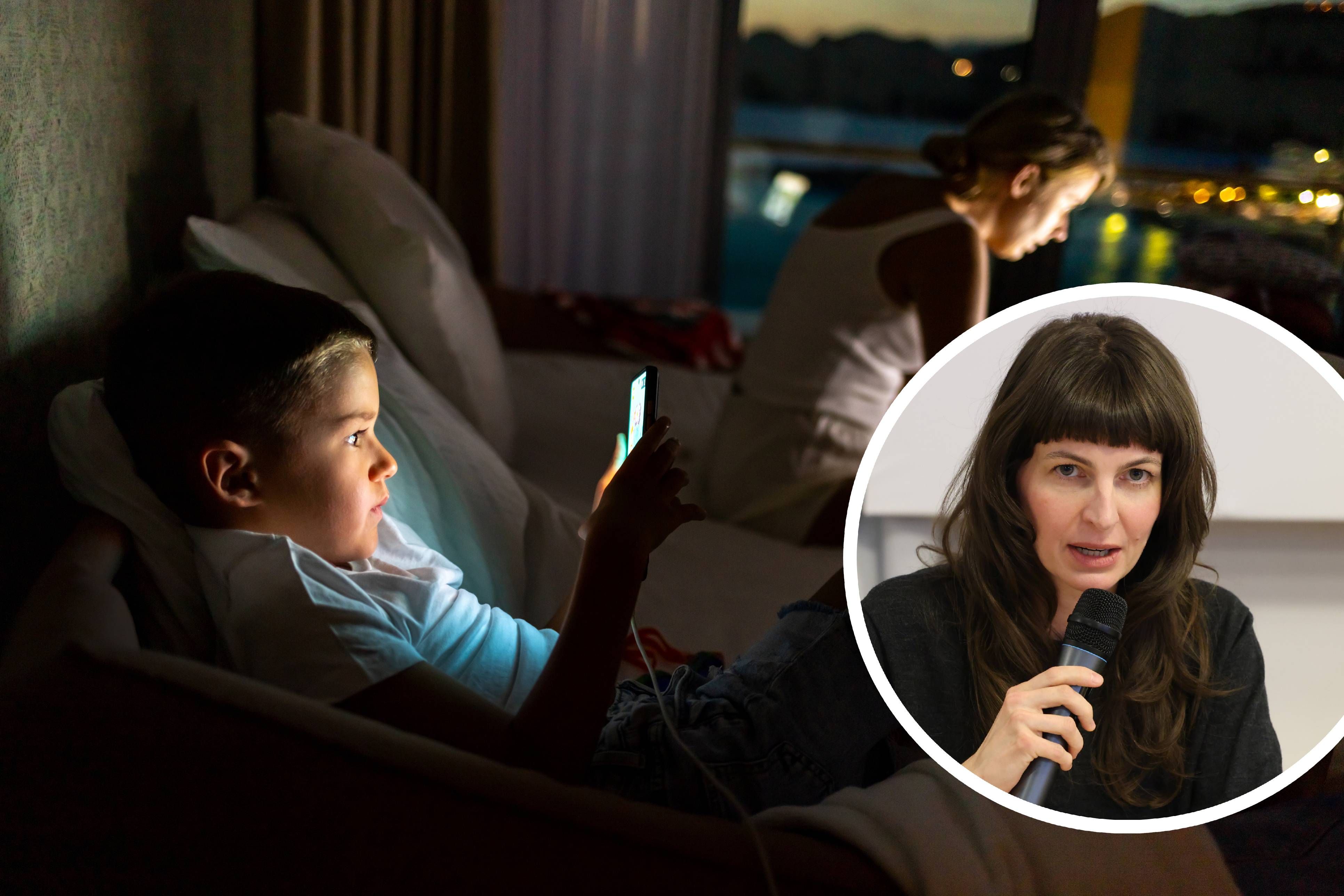 Schulärztin Christina Glatz berichtet von negativen Folgen von Smartphone-Nutzung im jungen Alter.