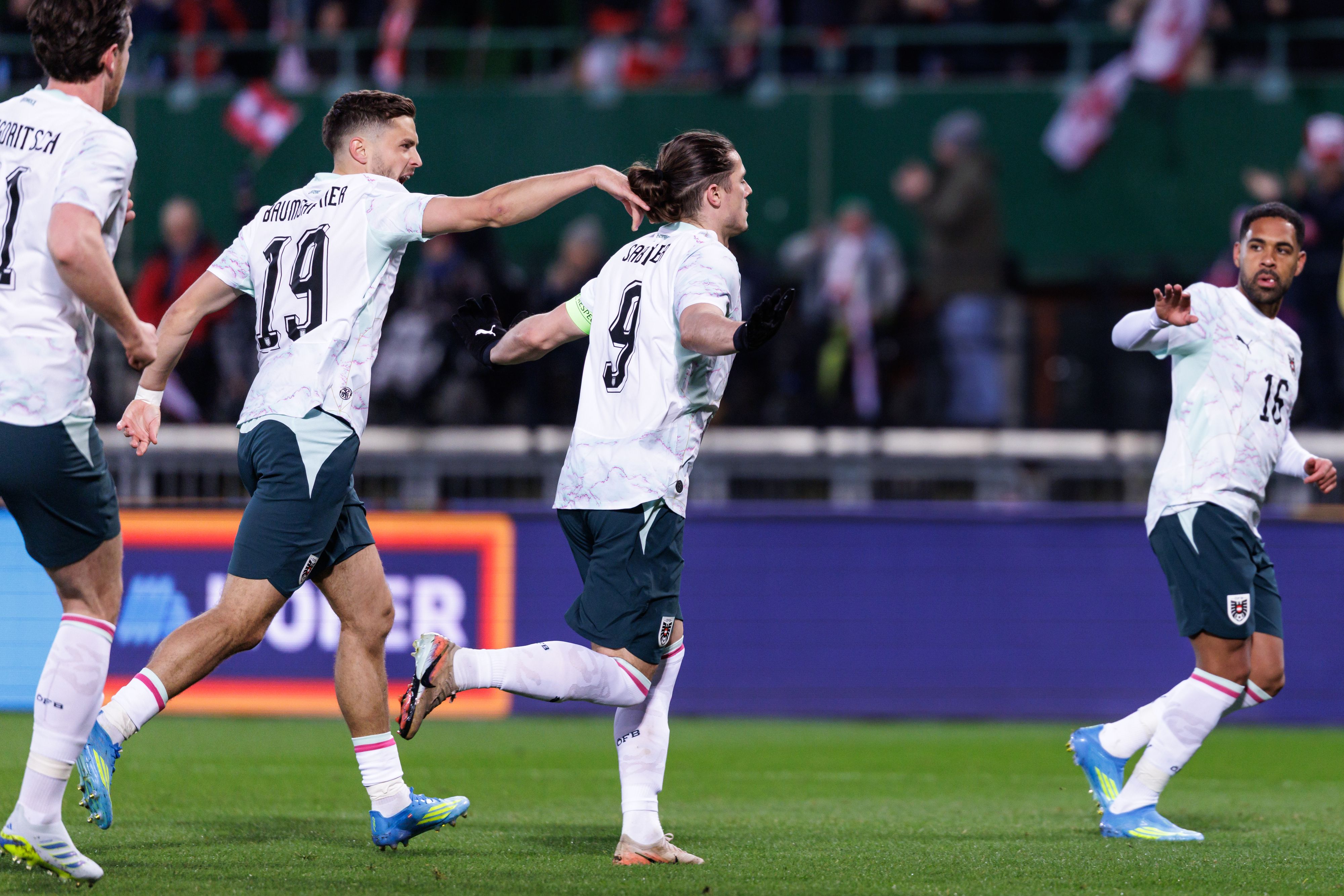 Marcel Sabitzer schoss das ÖFB-Team mit 1:0 in Führung.