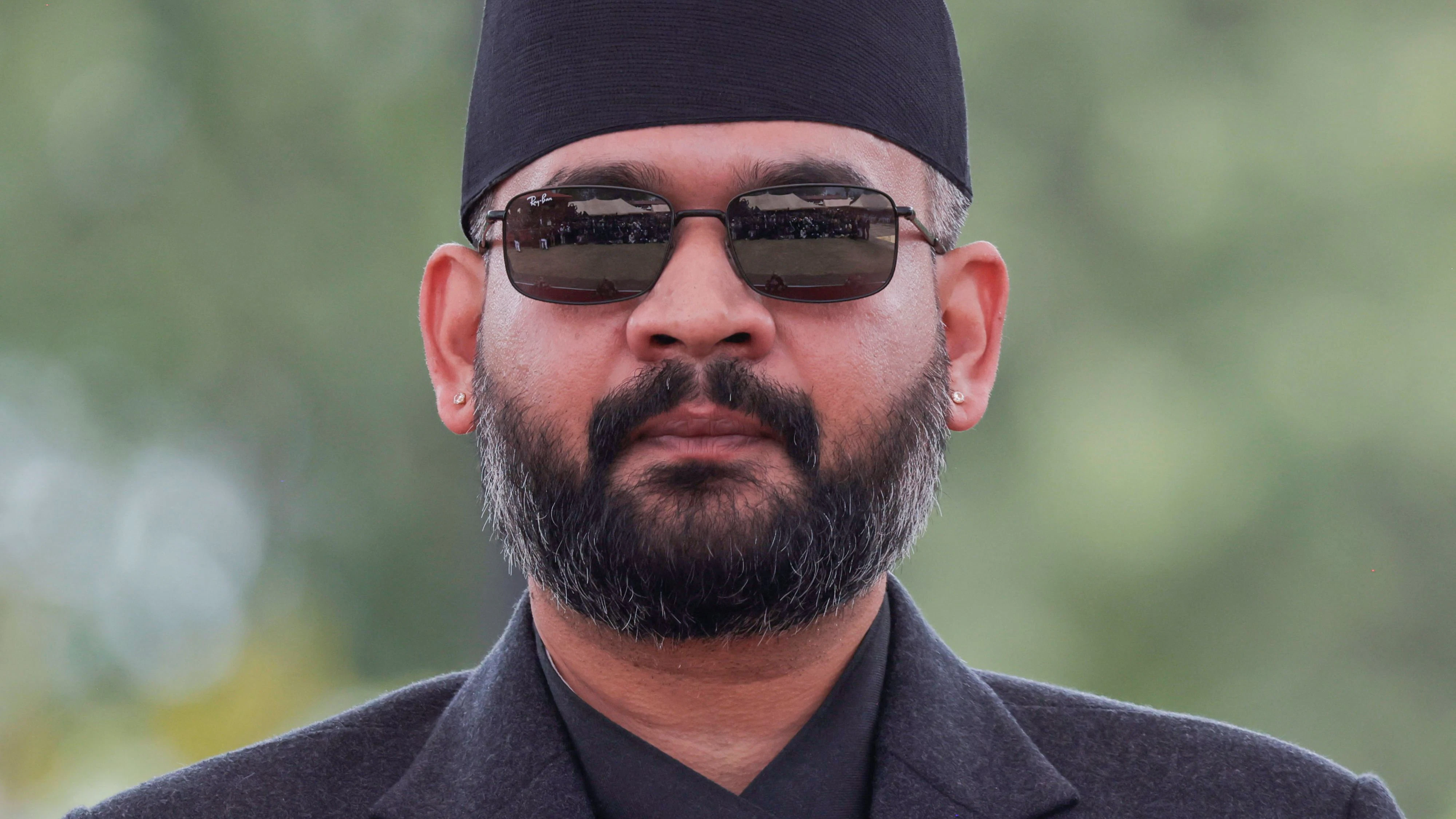 Newly appointed Prime Minister Balendra Shah, popularly known as "Balen", looks on during his oath ceremony at "Shital Niwas", presidential building in Kathmandu, Nepal, March 27, 2026. REUTERS/Navesh Chitrakar