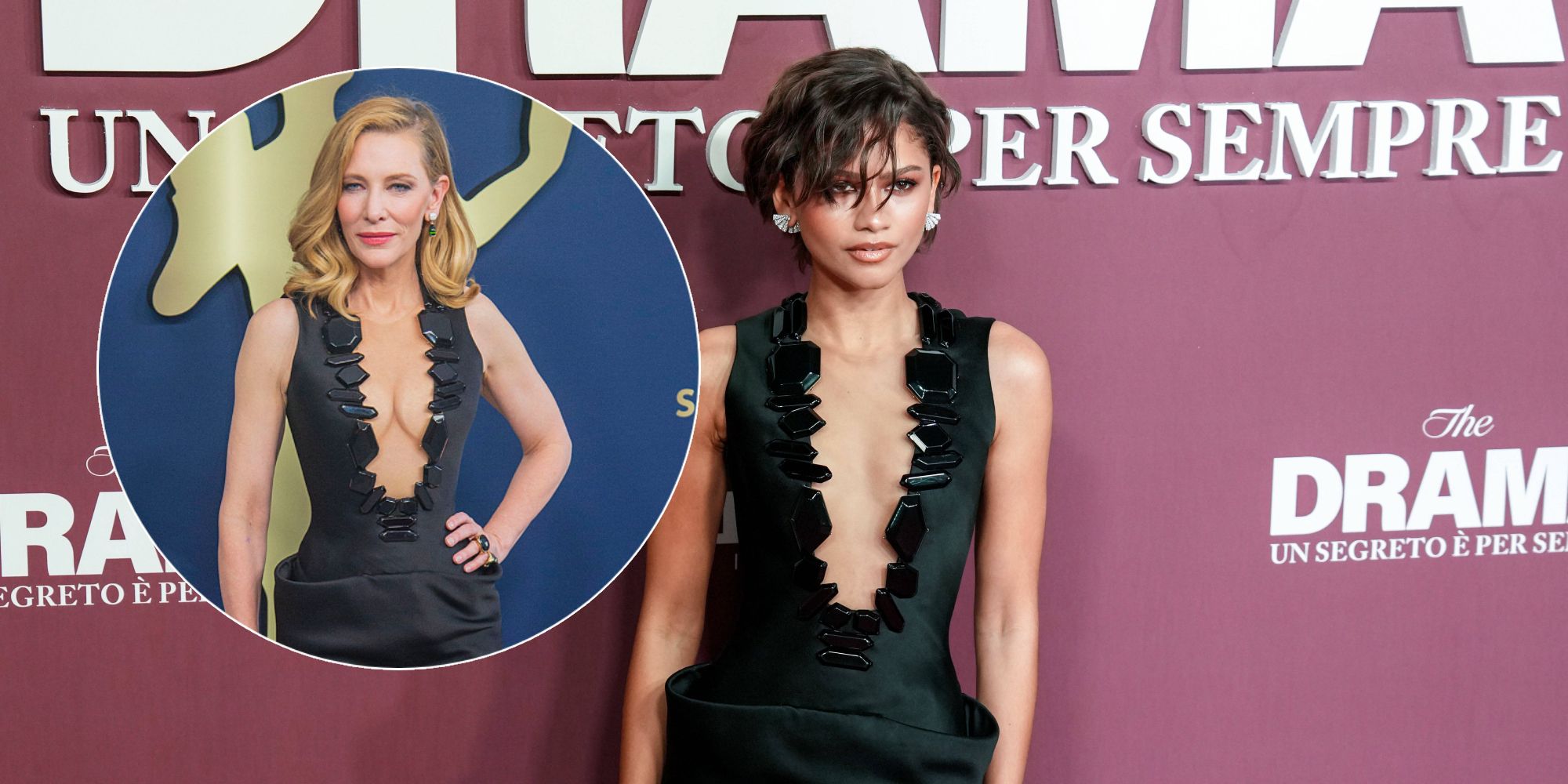 Cate Blanchett und Zendaya teilen sich offenbar den Kleiderschrank.