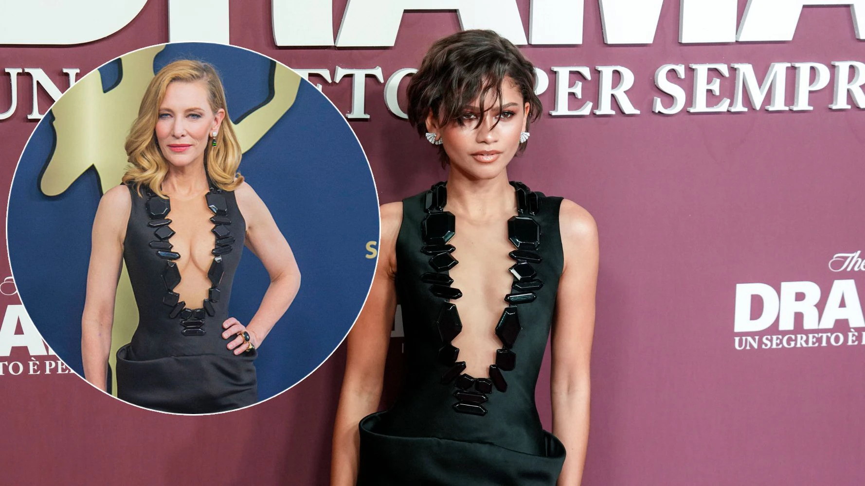 Cate Blanchett und Zendaya teilen sich offenbar den Kleiderschrank.