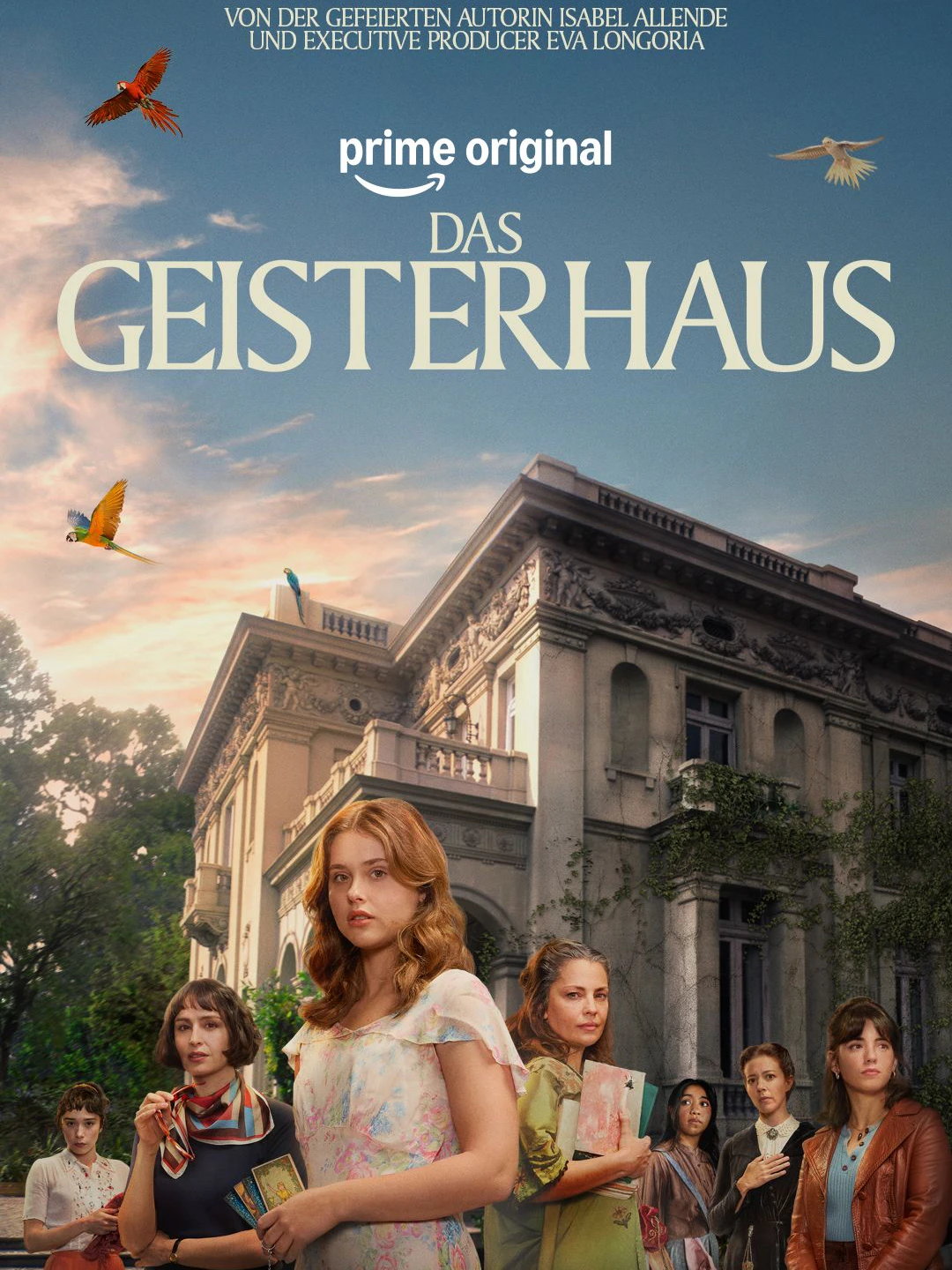 "Das Geisterhaus" wird ab 29. April weltweit in mehr als 240 Ländern exklusiv bei Prime Video abrufbar sein.