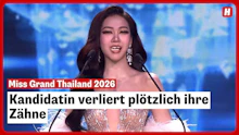 Miss Grand Thailand: Zähne fallen raus