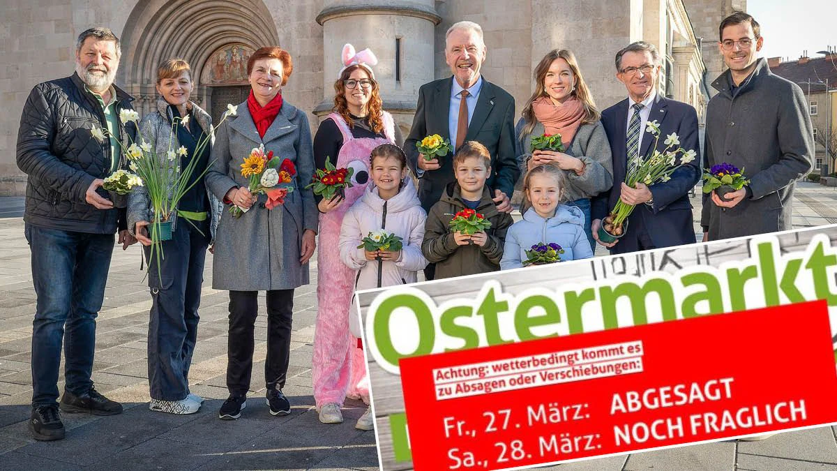 Der "Ostermarkt am Dom" hätte heute, am 27. März, beginnen sollen. 