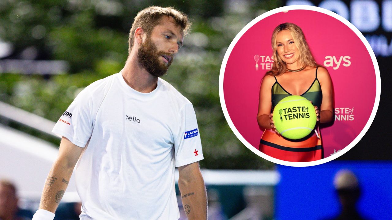 Corentin Moutet und Danielle Collins