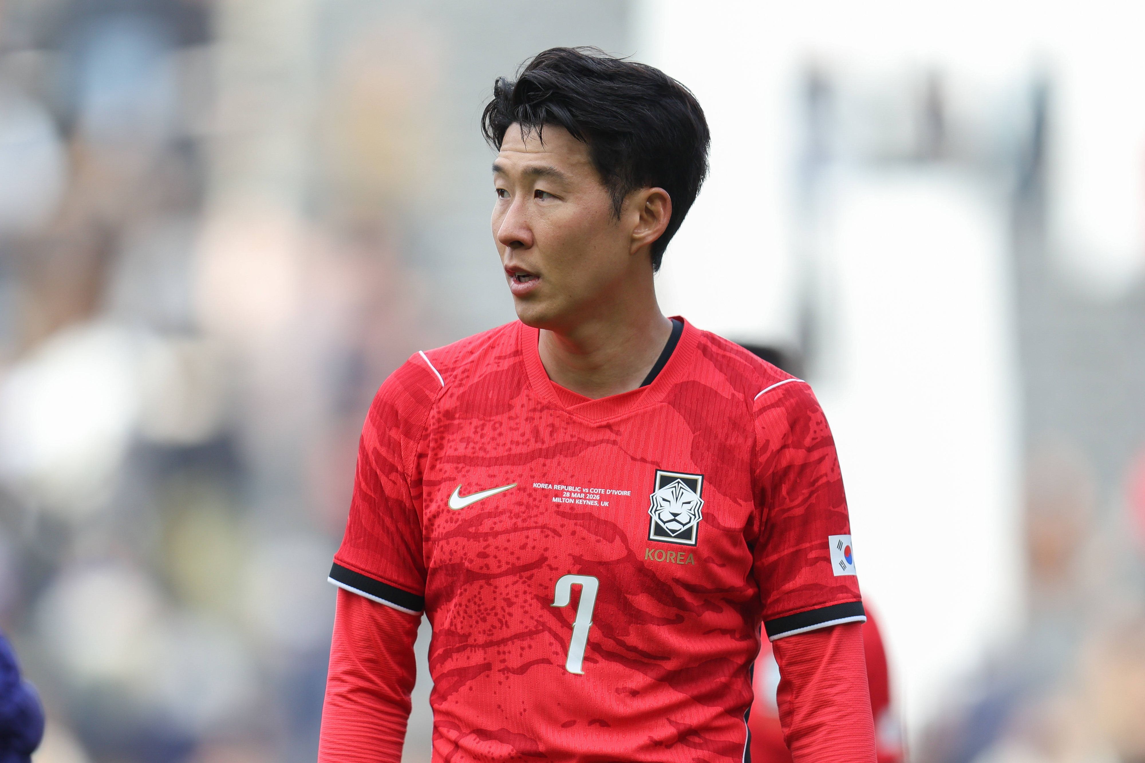 Superstar Heun Min Son wurde nur eingewechselt. 