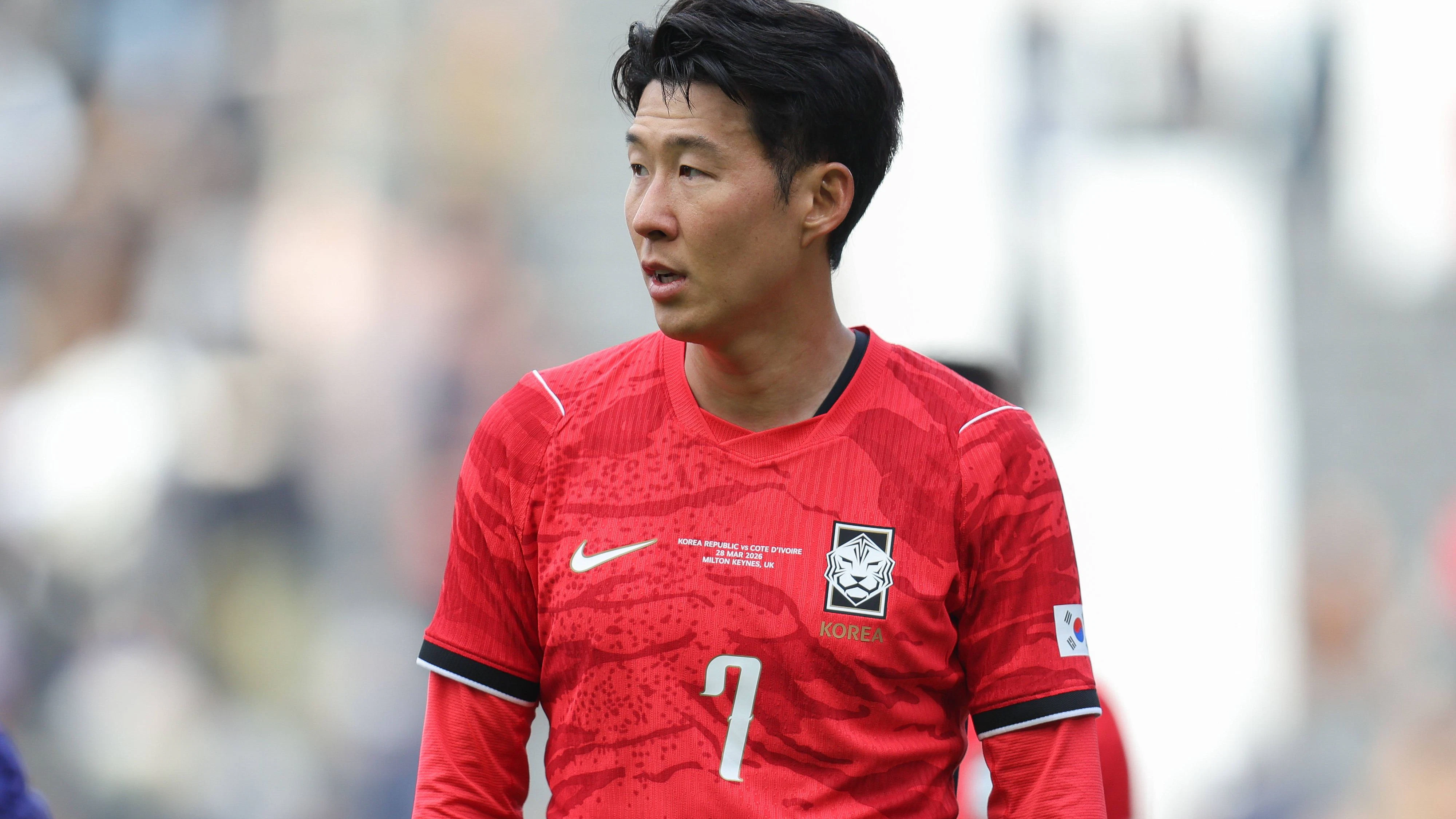 Superstar Heun Min Son wurde nur eingewechselt. 