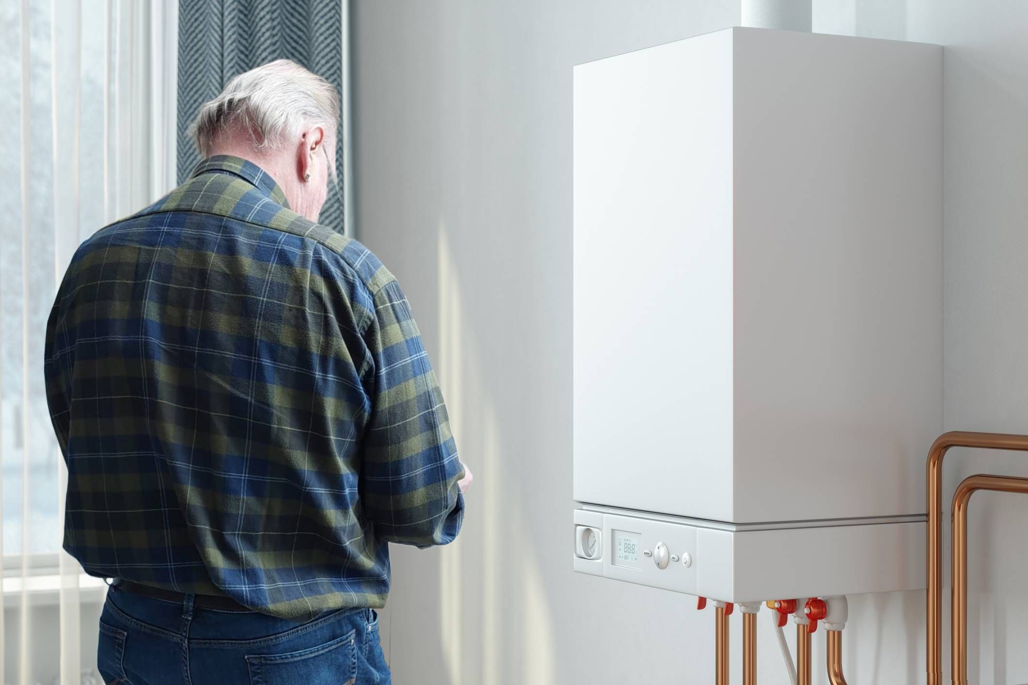 Paul K. ließ seine Gastherme entfernen und stieg auf Fernwärme um.