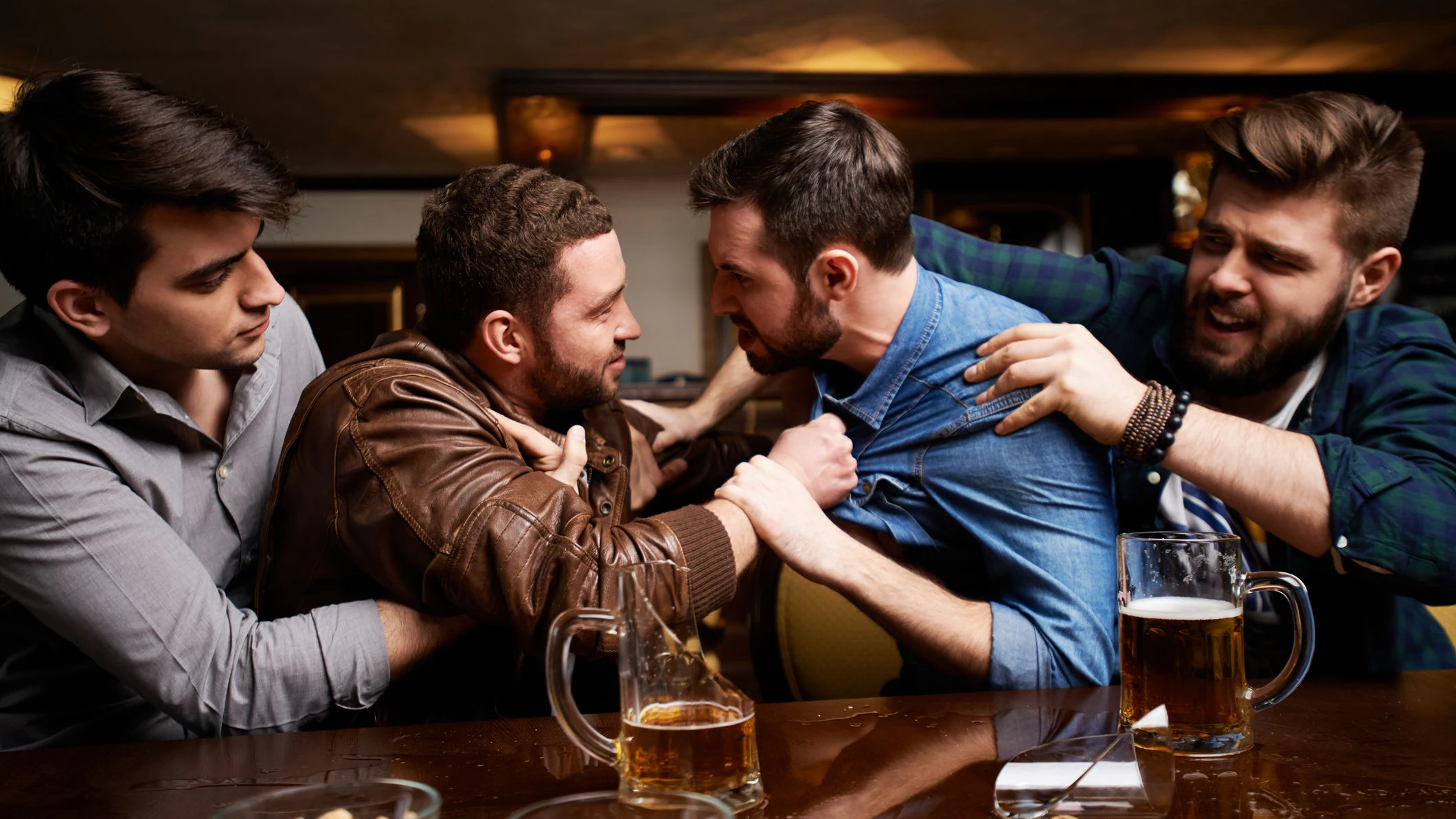 Ein Besuch in einer Diskothek eskalierte – sechs Männer landeten vor Gericht.