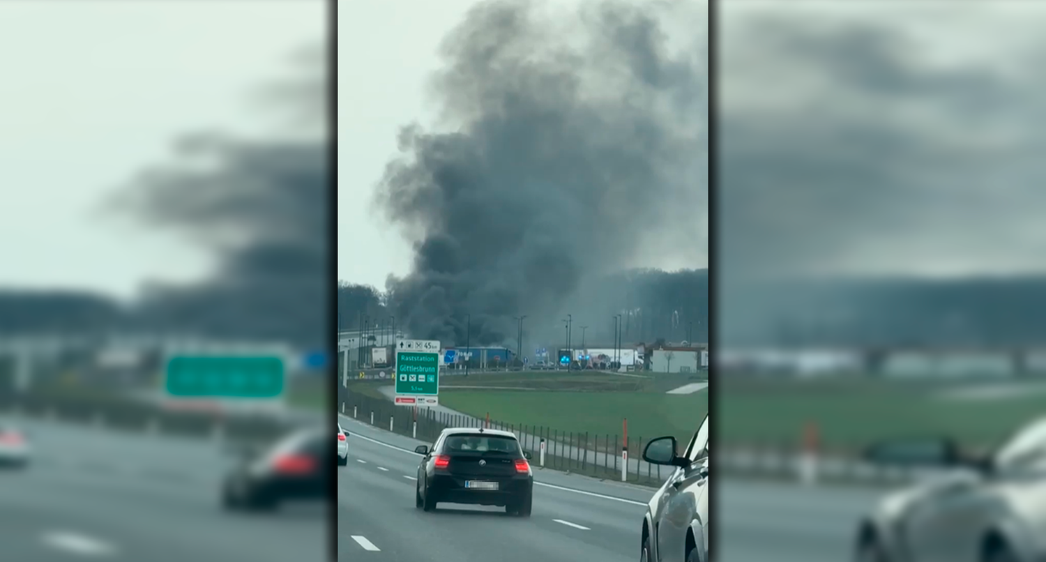 Unfassbare Szenen spielten sich am Sonntag auf der A4 in Richtung Bratislava ab.