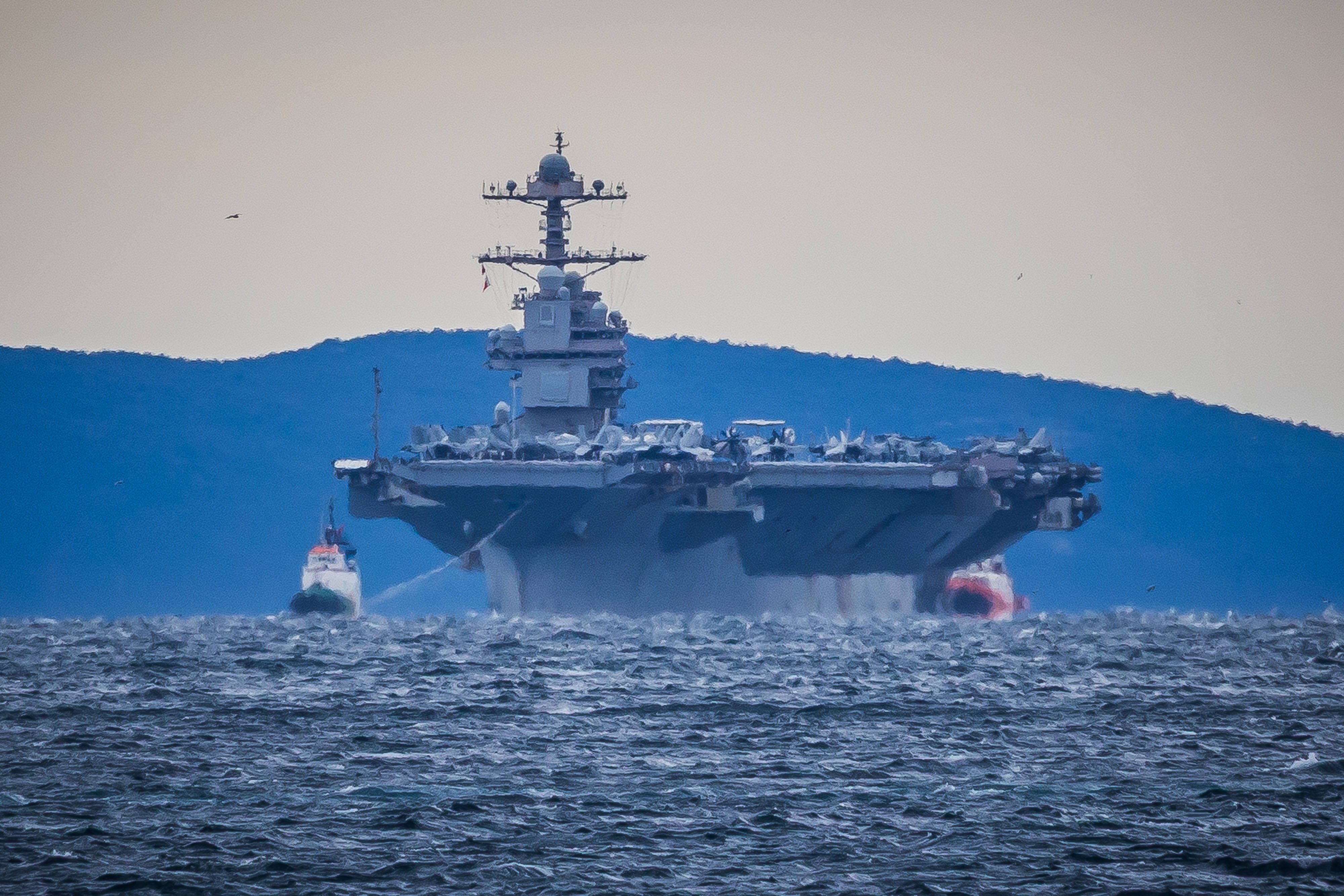 Die USS Gerald R. Ford ist der weltweit größte und modernste Flugzeugträger.
